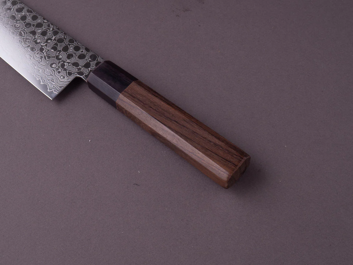 Hitohira - HG - Damascus - 210mm Gyuto - Original Wood Handle - Image 2