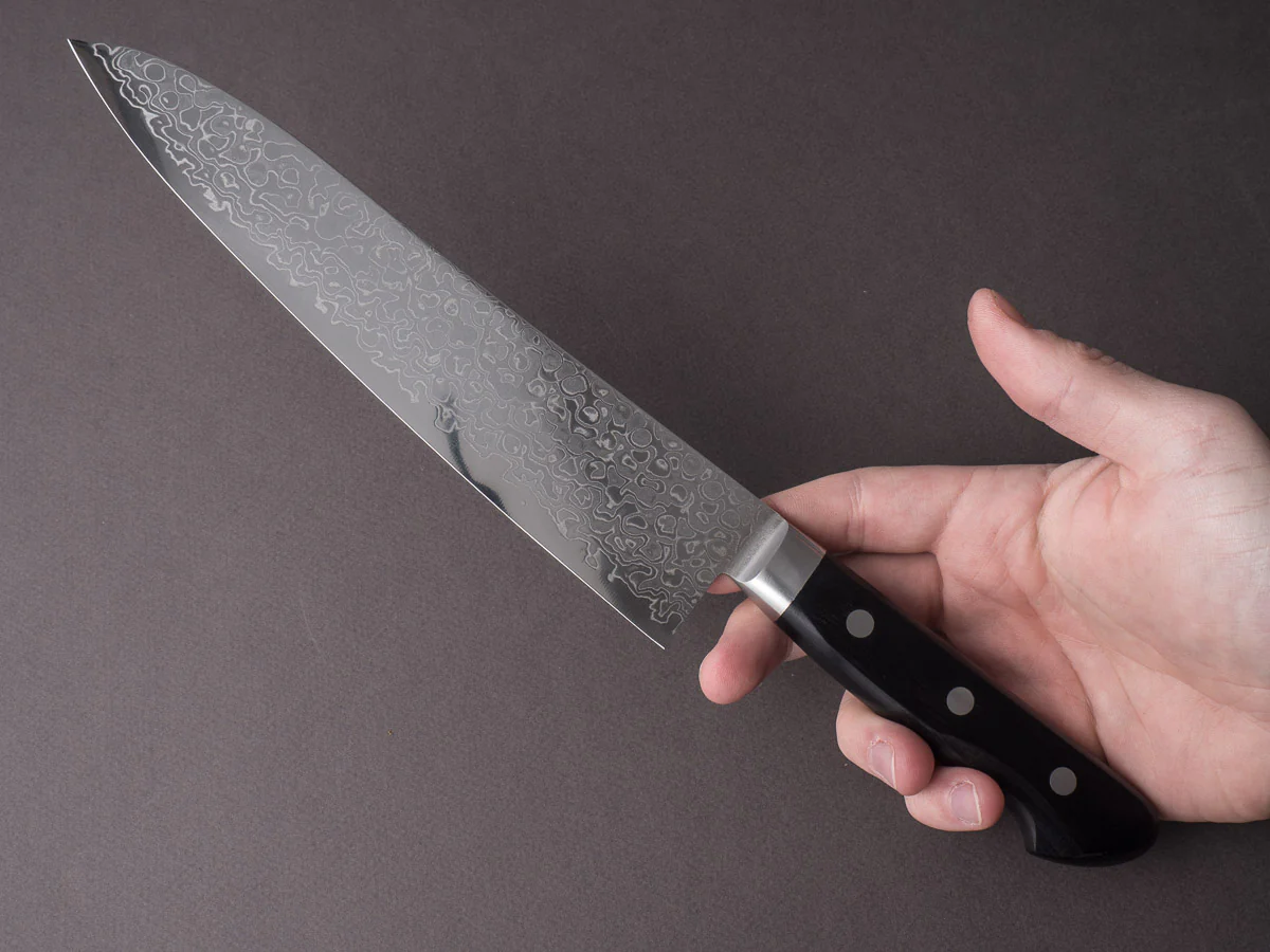 Hitohira - HG - Damascus - 210mm - Gyuto - Western Handle - Image 6