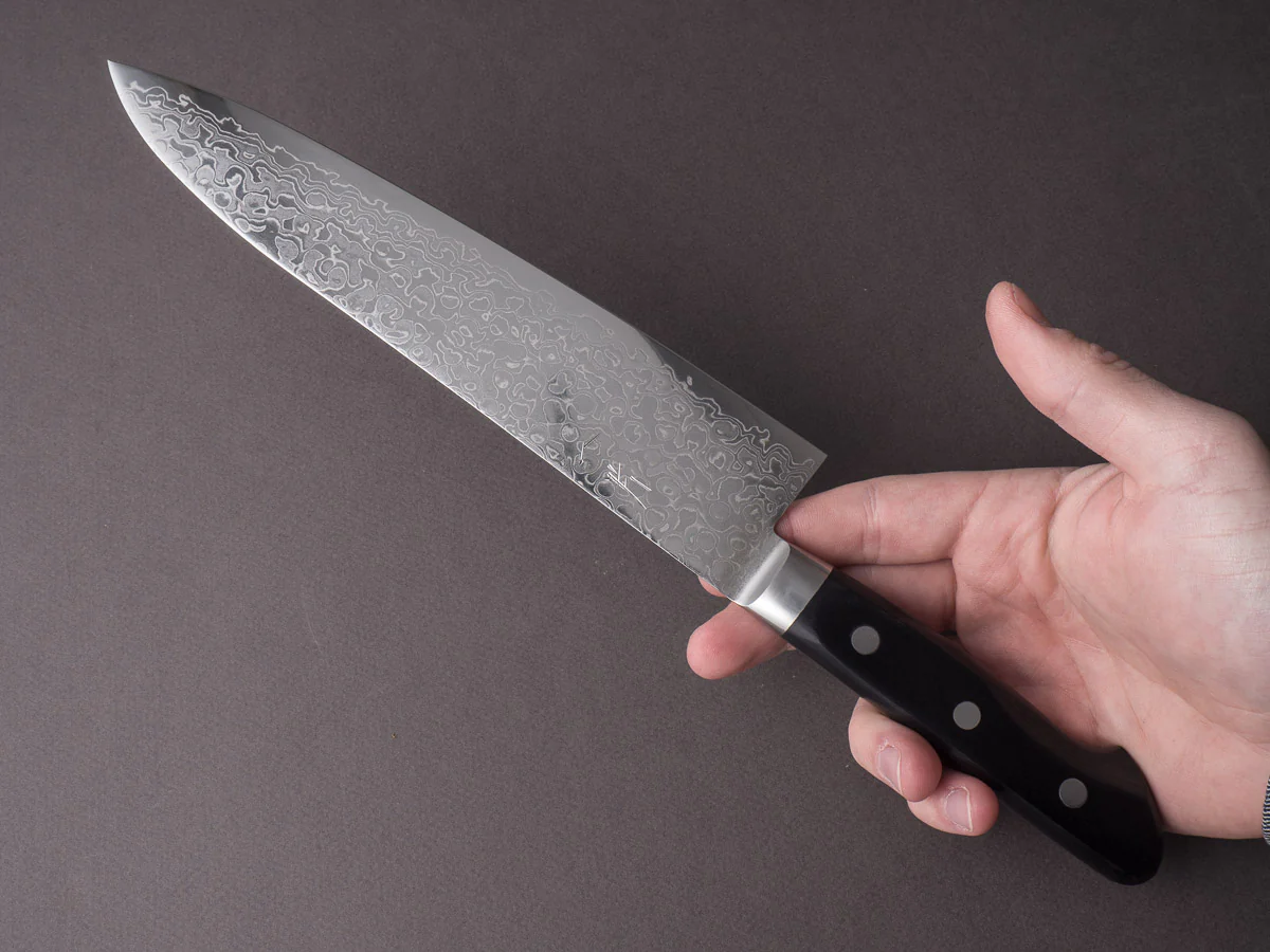 Hitohira - HG - Damascus - 210mm - Gyuto - Western Handle - Image 7