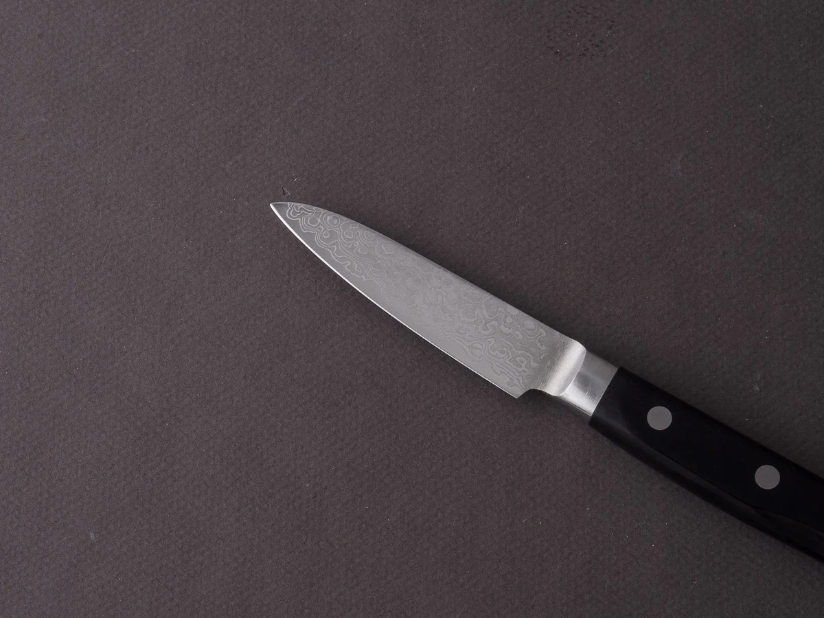 Hitohira - HG - Damascus - 80mm Paring Knife - Western Handle - Image 5