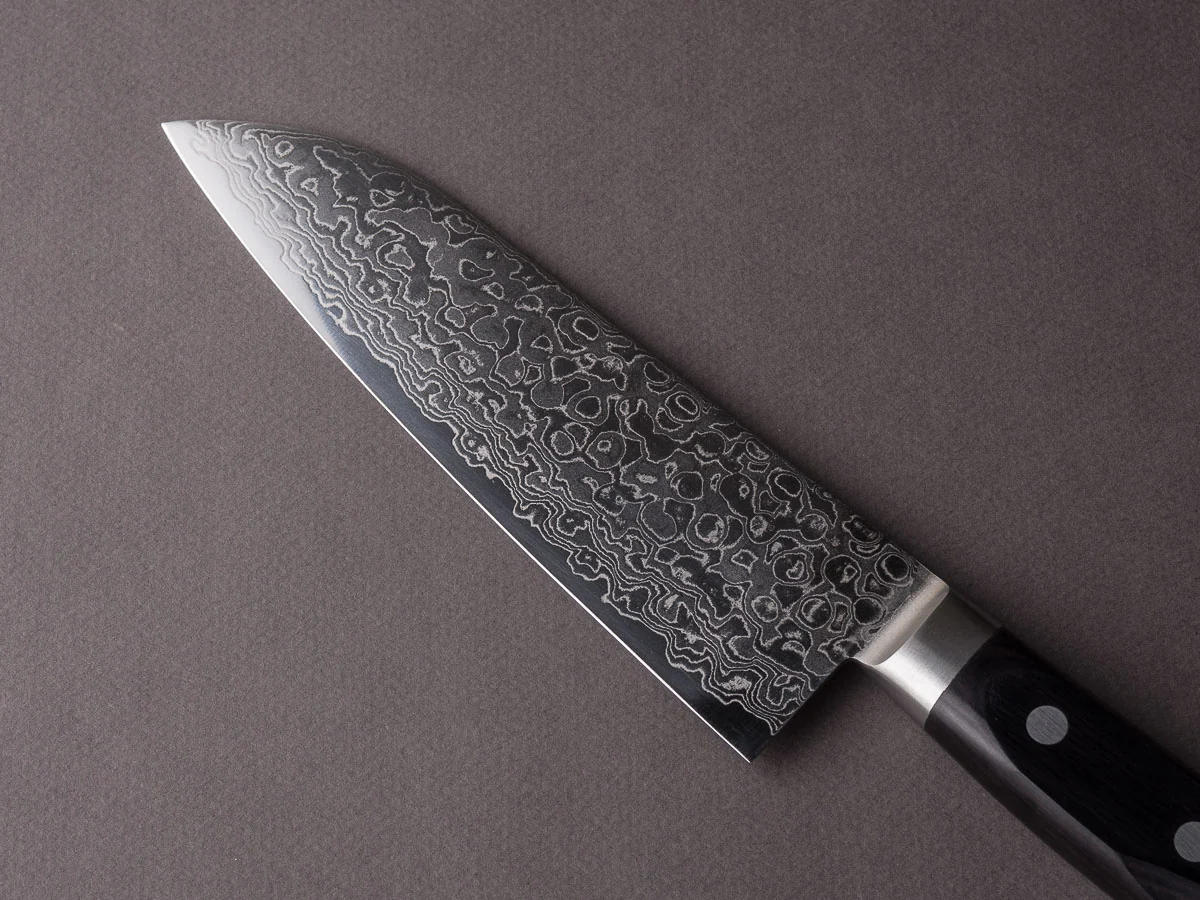 Hitohira - HG - Damascus - Santoku - Western Handle - Image 3