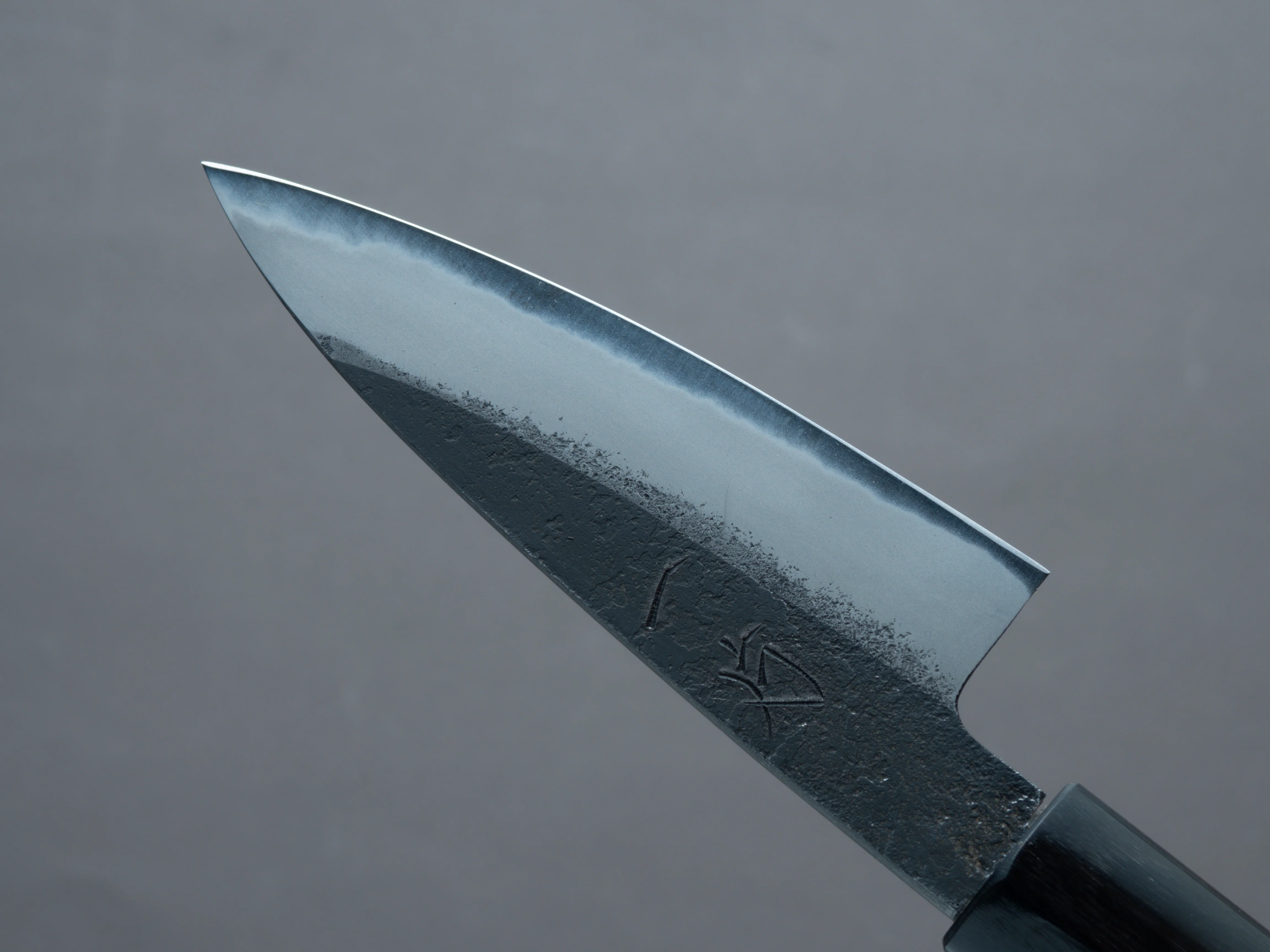 Hitohira - Hinode - Nashiji - White #2 - Paring - 90mm - Magnolia Handle (D-Shape) - Image 4