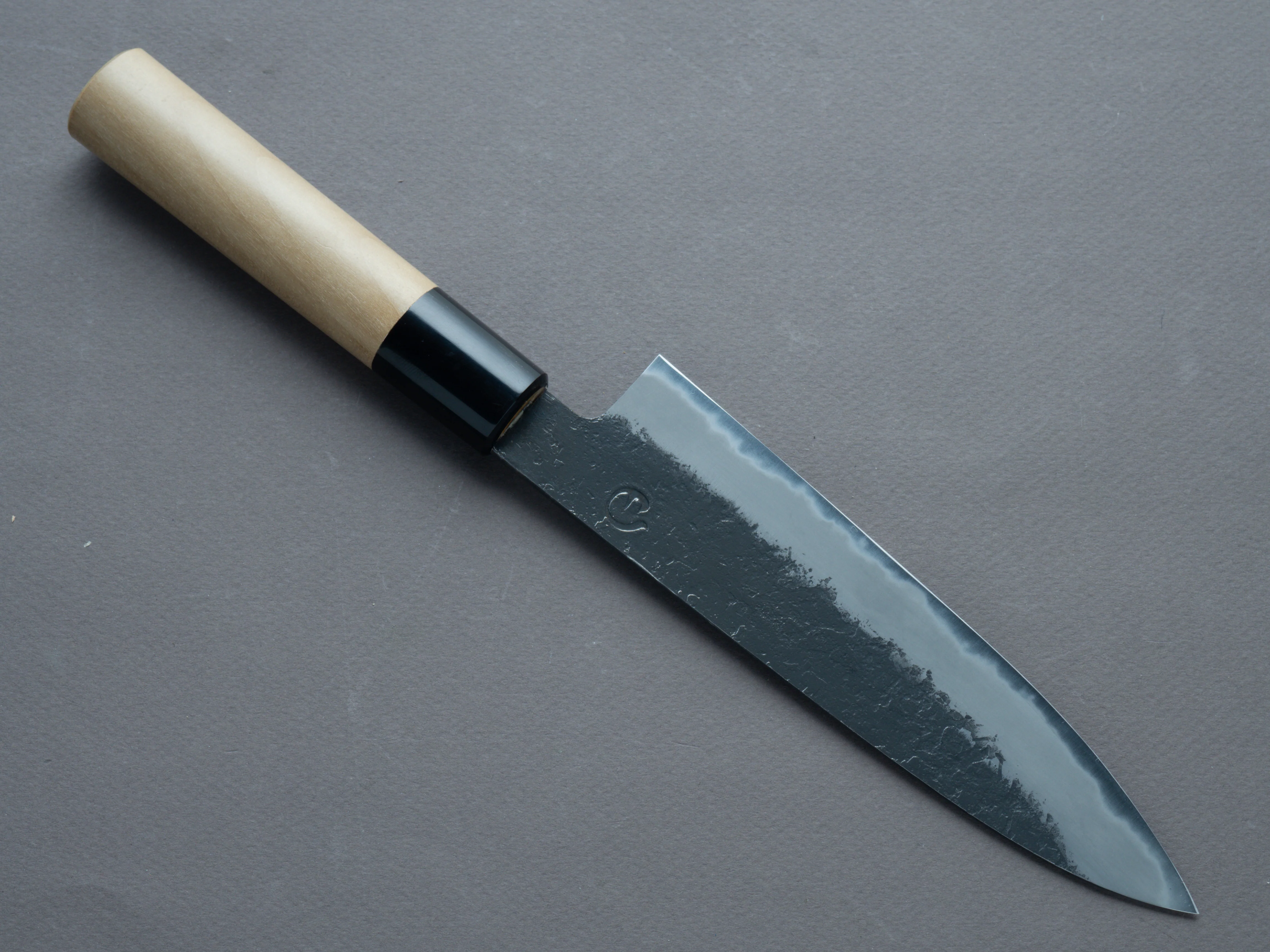 Hitohira - Hinode - Nashiji - White #2 - Petty - 150mm - Magnolia Handle (Oval) - Image 2
