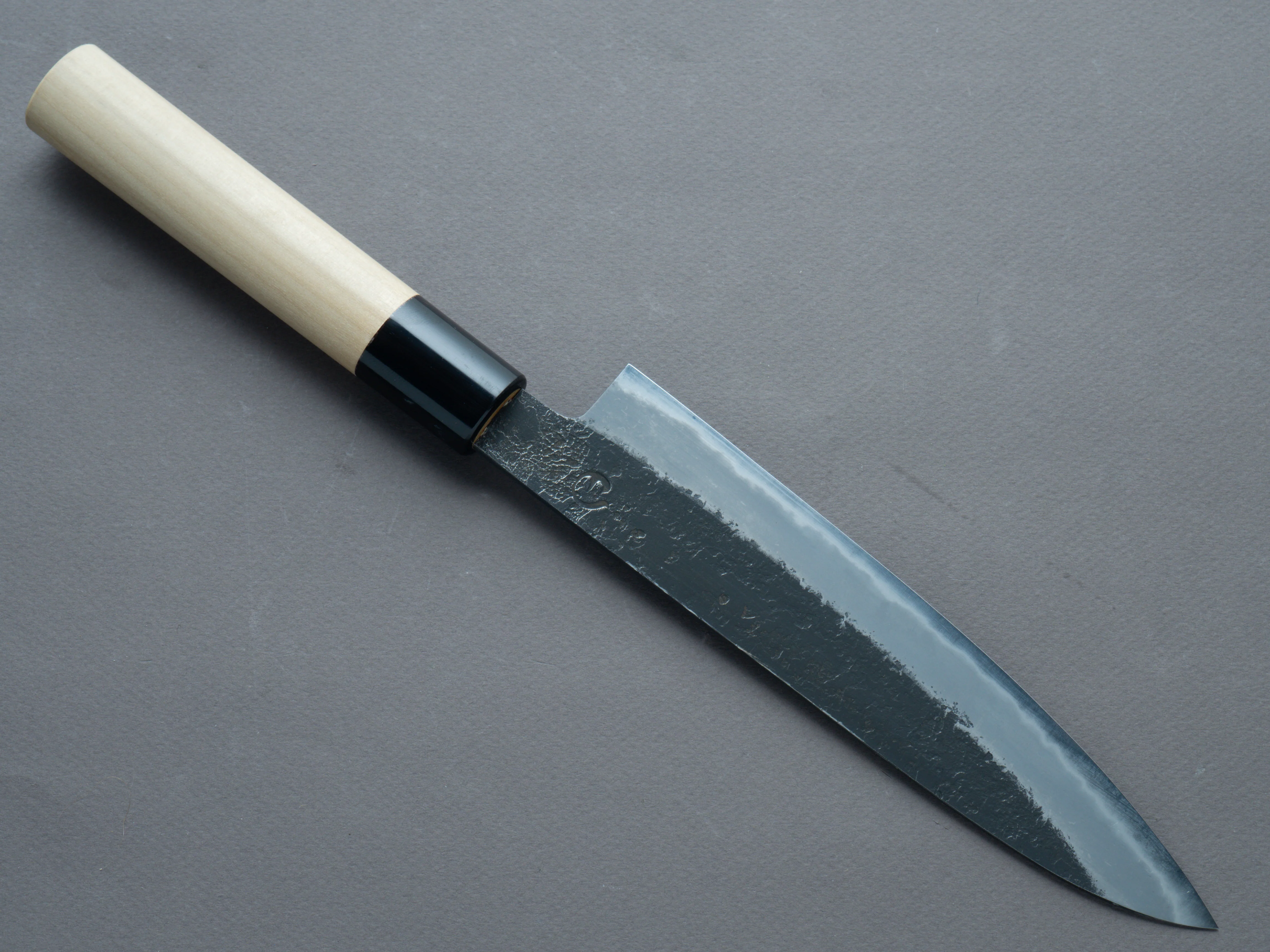 Hitohira - Hinode - Nashiji - White #2 - Petty - 180mm - Magnolia Handle (Oval) - Image 2