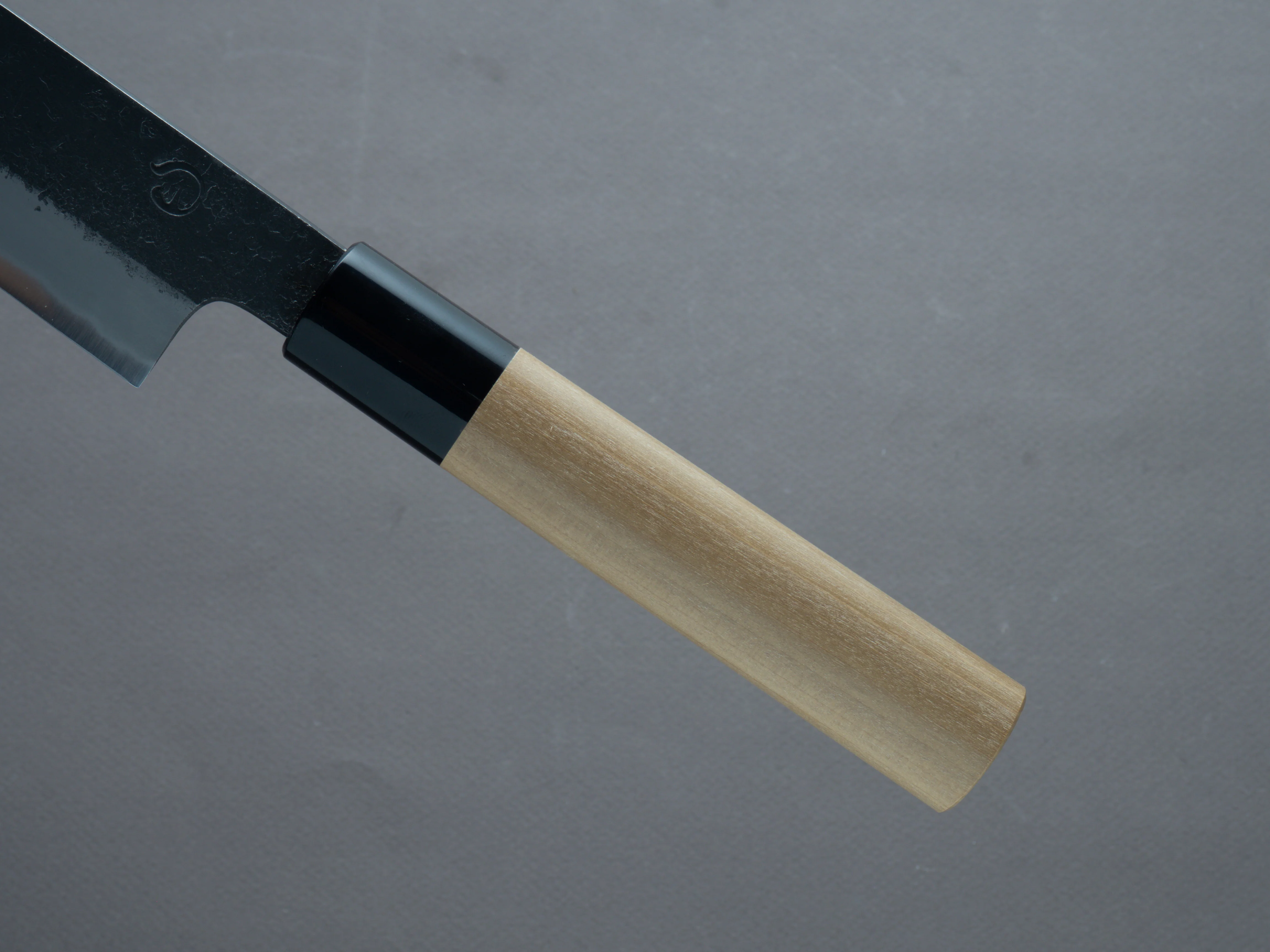 Hitohira - Hinode - White #2 - Nashiji - Petty - 195mm - Magnolia Handle (Oval) - Image 5