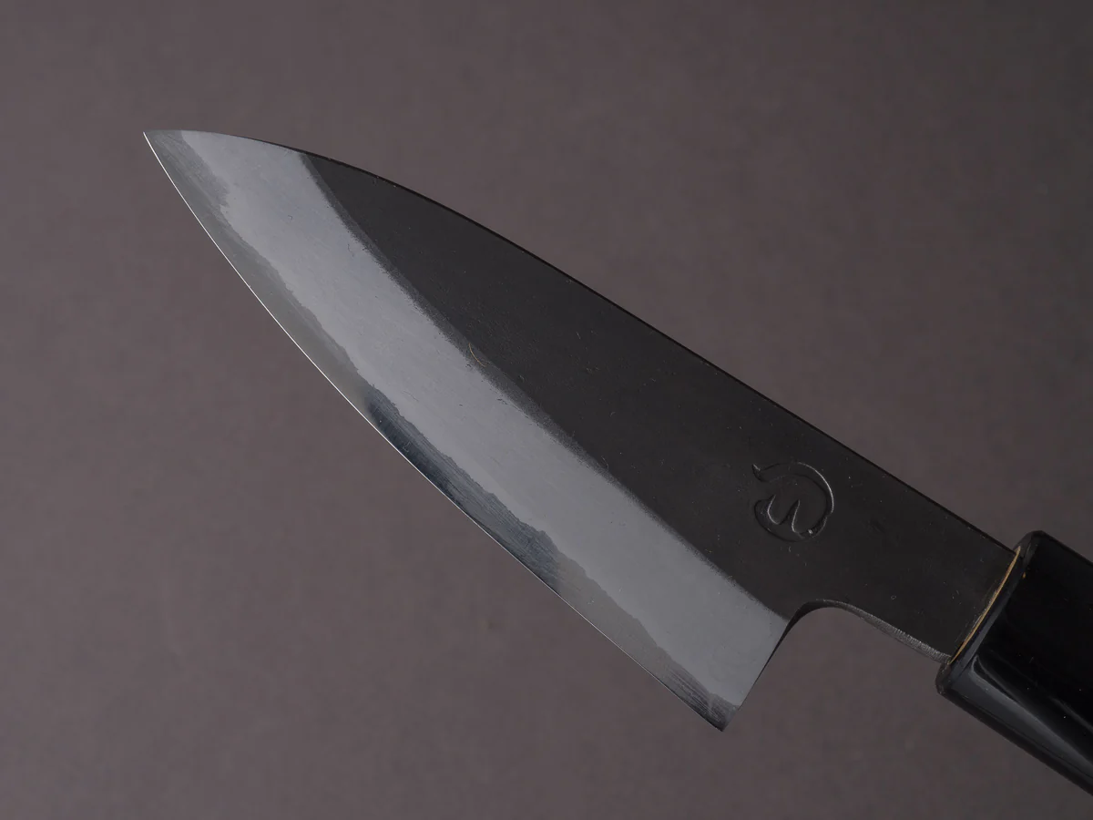 Hitohira - Hinode - White #2 Kurouchi - 90mm Paring - Ho Wood Handle - Image 4