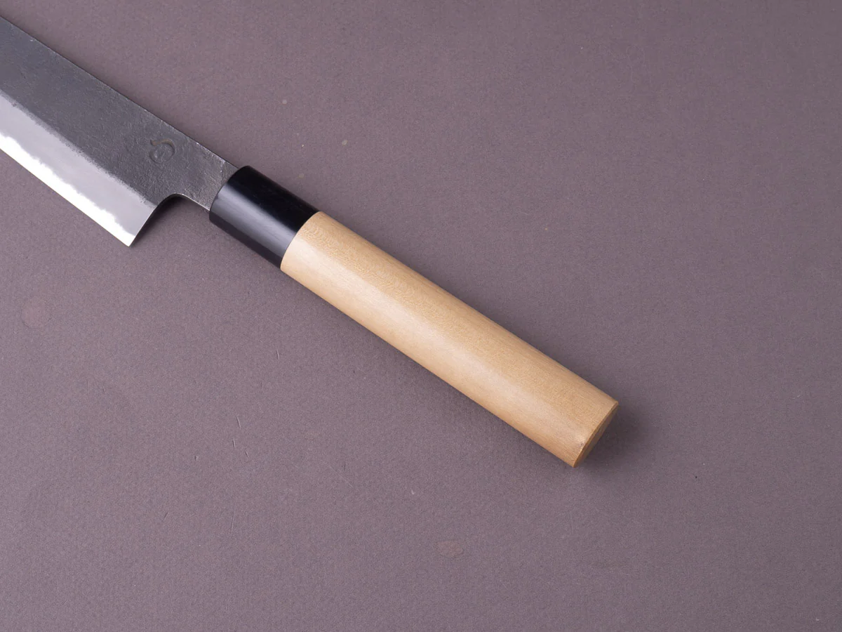 Hitohira - Hinode - White #2 Nashiji - 270mm Sujihiki - Ho Wood Handle - Image 5