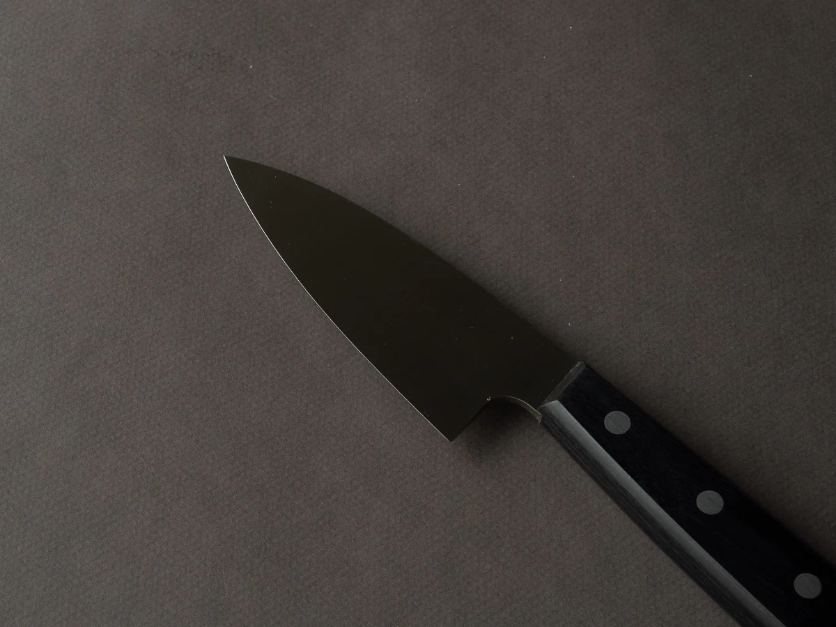 Hitohira - Hiragana - Deba - 120mm - Pakka Handle - No Bolster - Image 3