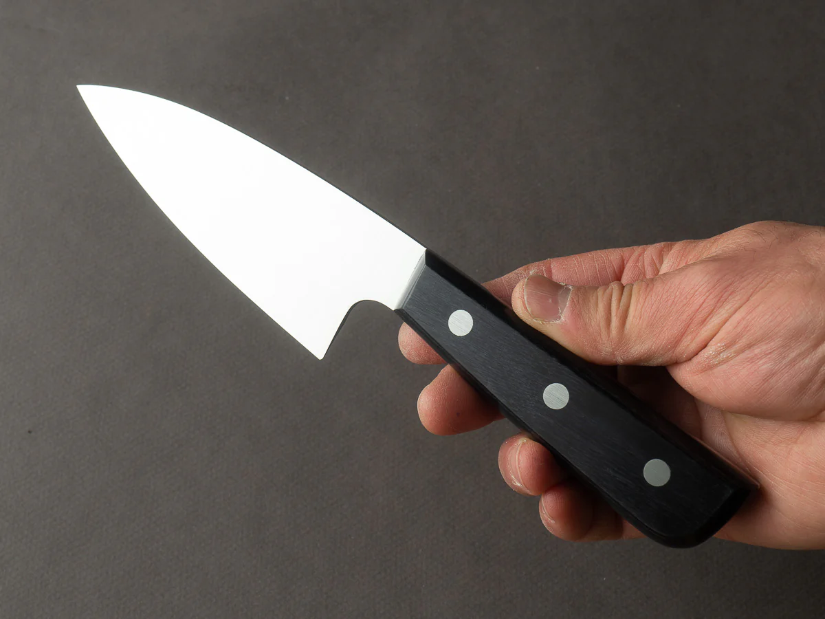 Hitohira - Hiragana - Deba - 120mm - Pakka Handle - No Bolster - Image 6