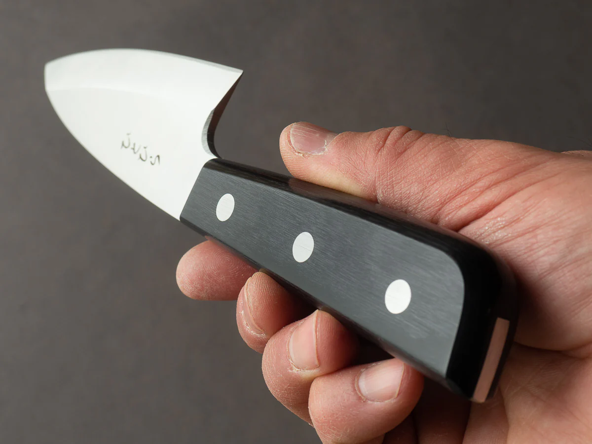 Hitohira - Hiragana - Deba - 120mm - Pakka Handle - No Bolster - Image 9