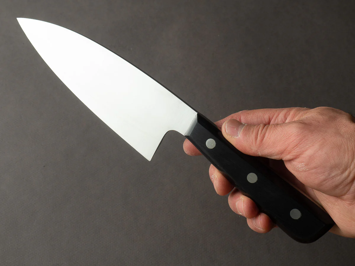 Hitohira - Hiragana - Deba - 150mm - Pakka Handle - No Bolster - Image 6
