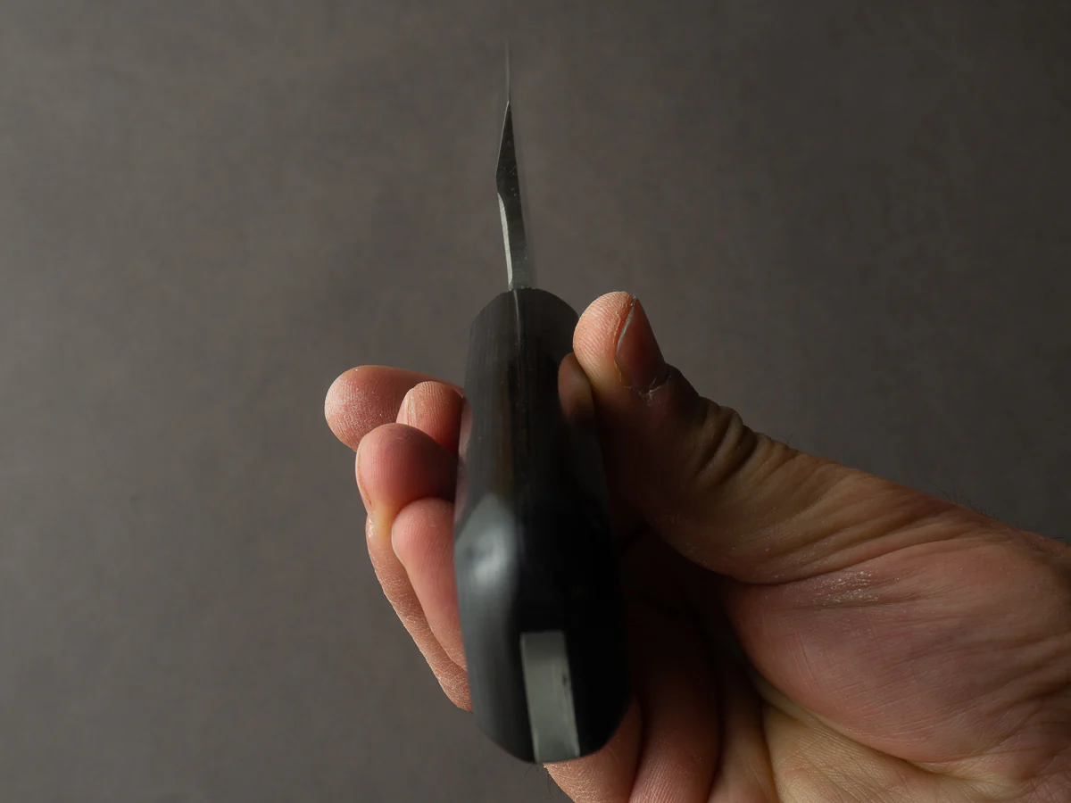 Hitohira - Hiragana - Deba - 150mm - Pakka Handle - No Bolster - Image 8