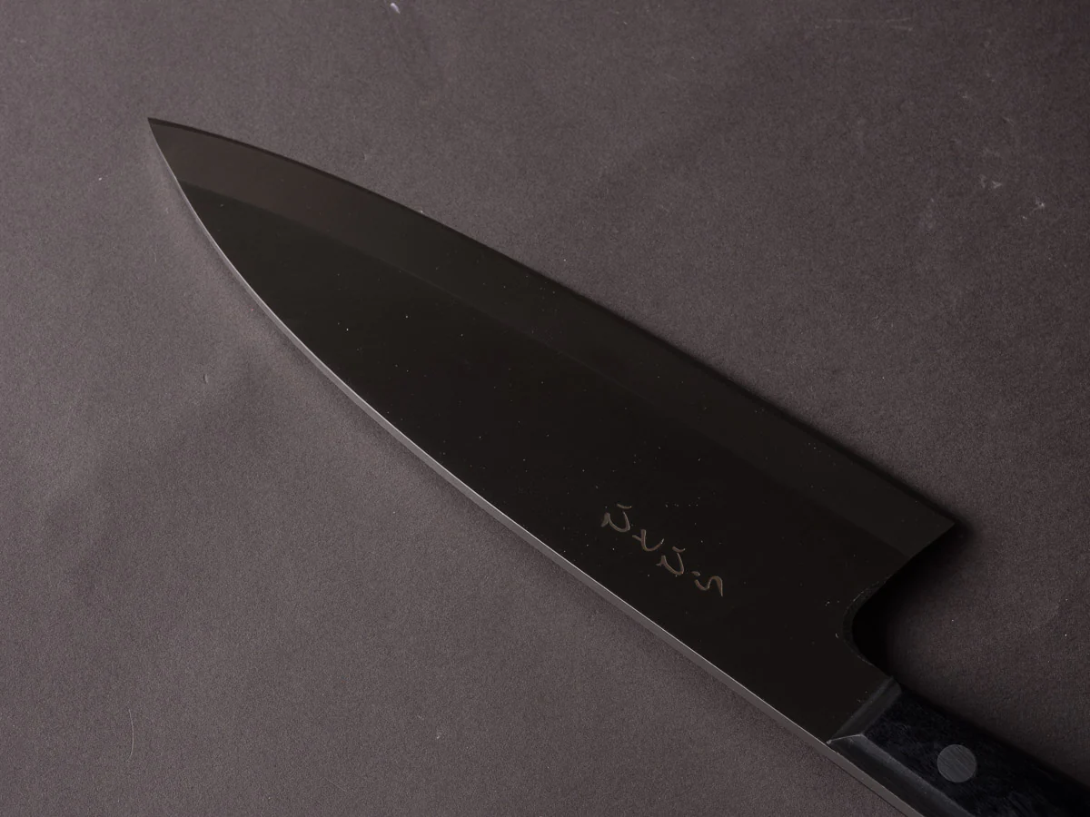 Hitohira - Hiragana - Deba - 180mm - Pakka Handle - No Bolster - Image 4