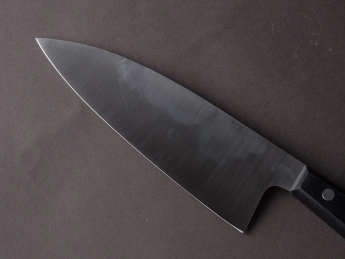Hitohira - Hiragana - Deba - 180mm - Pakka Handle - No Bolster - Image 5