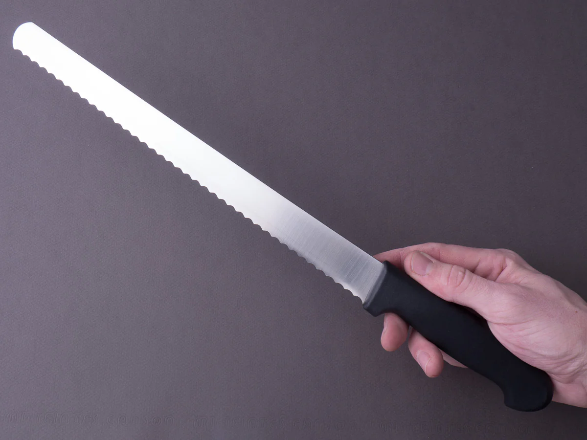 Hitohira - Hiragana - 300mm Bread Knife - Western Handle - Image 6