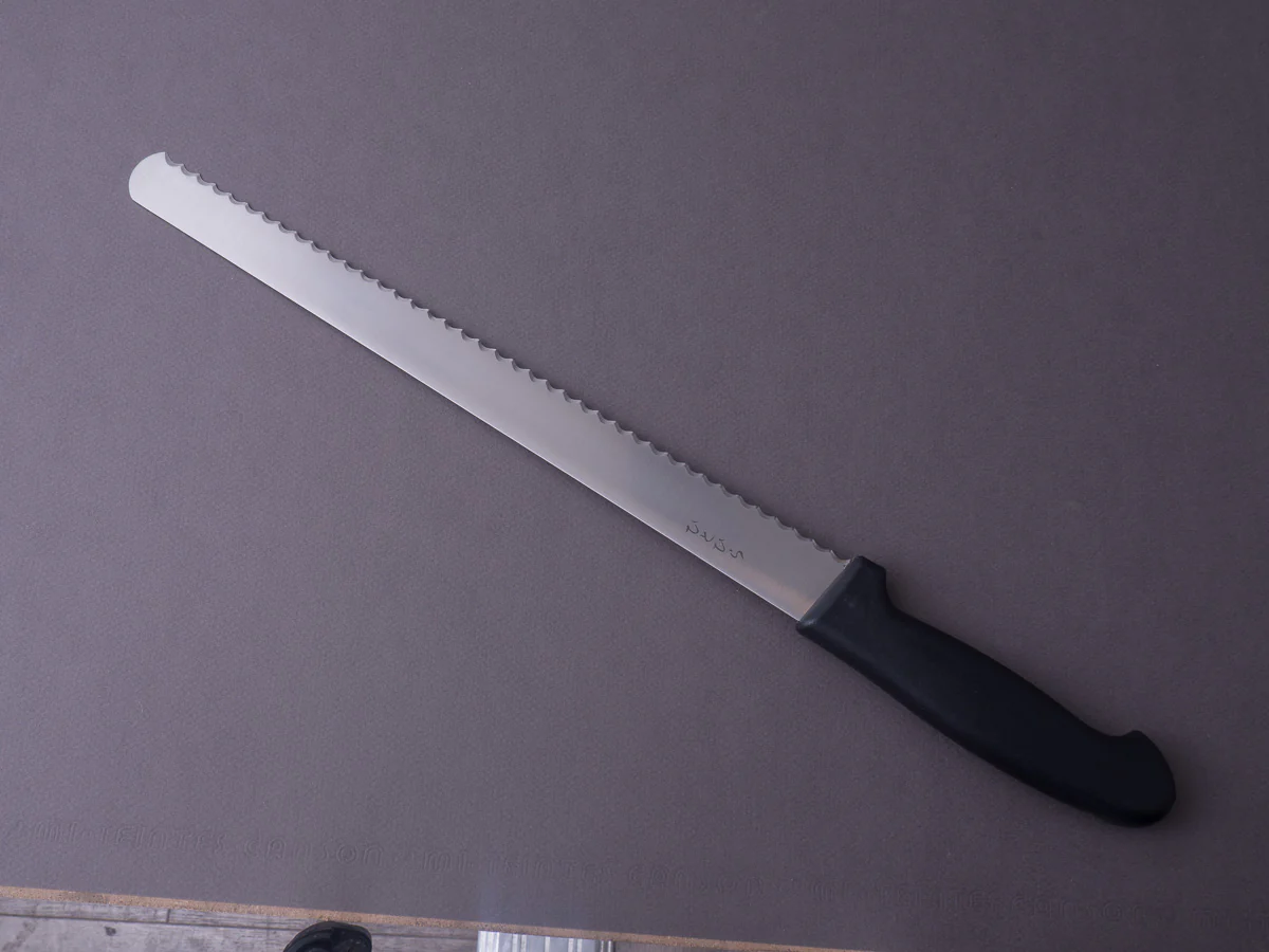 Hitohira - Hiragana - 300mm Bread Knife - Western Handle - Image 8
