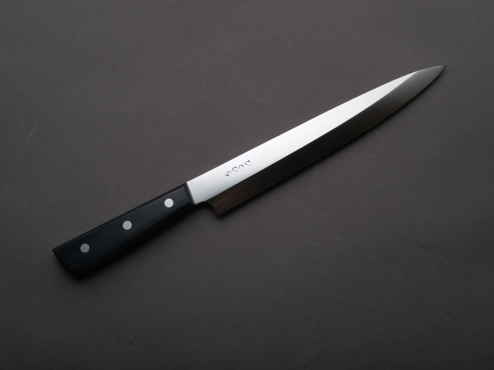 Hitohira - Hiragana - Yanagiba - 240mm - Pakka Handle - No Bolster