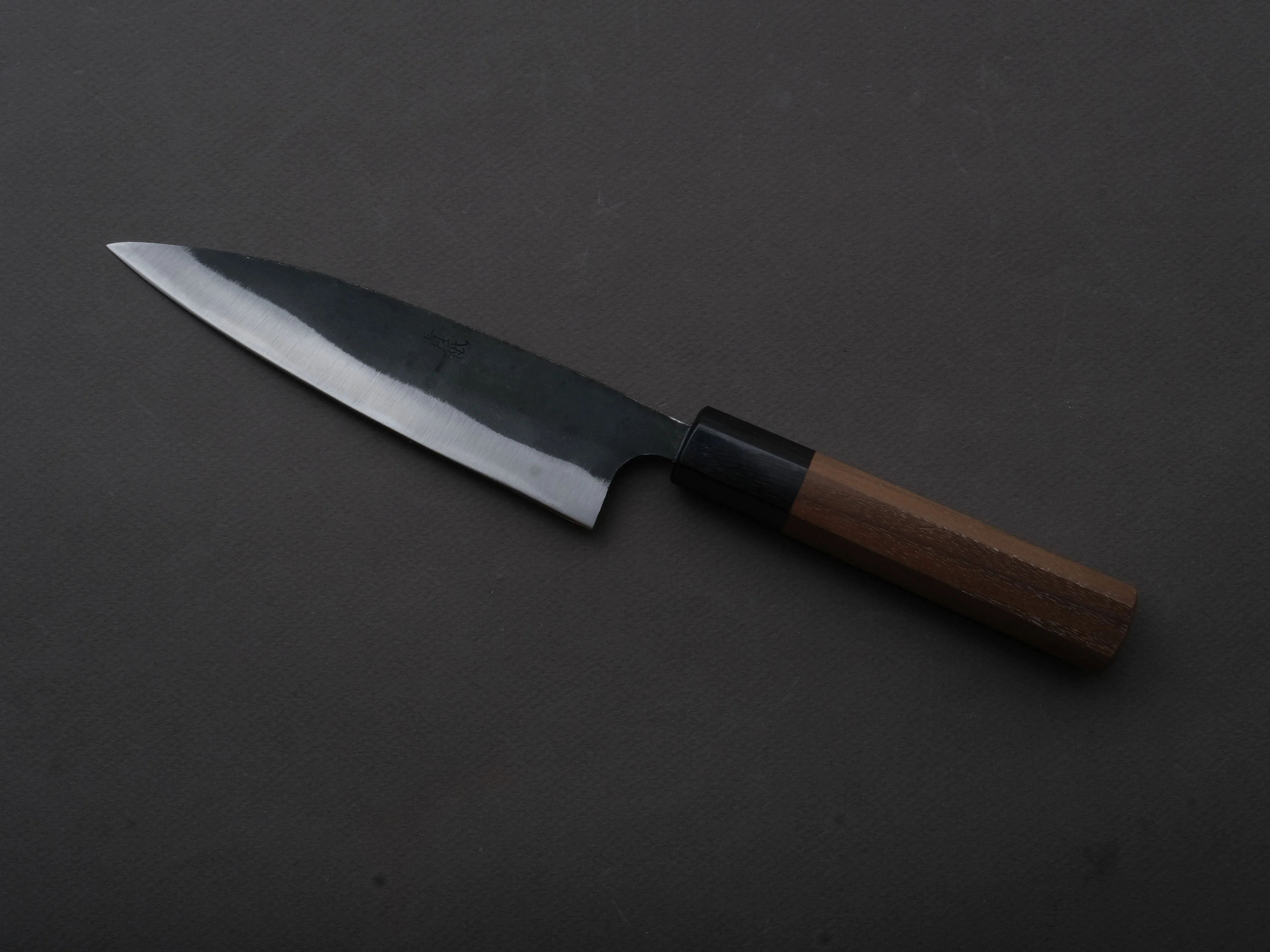 Hitohira - Hizen - Blue #1 - Kurouchi - Ajikiri - 145mm - Walnut Handle - Image 2