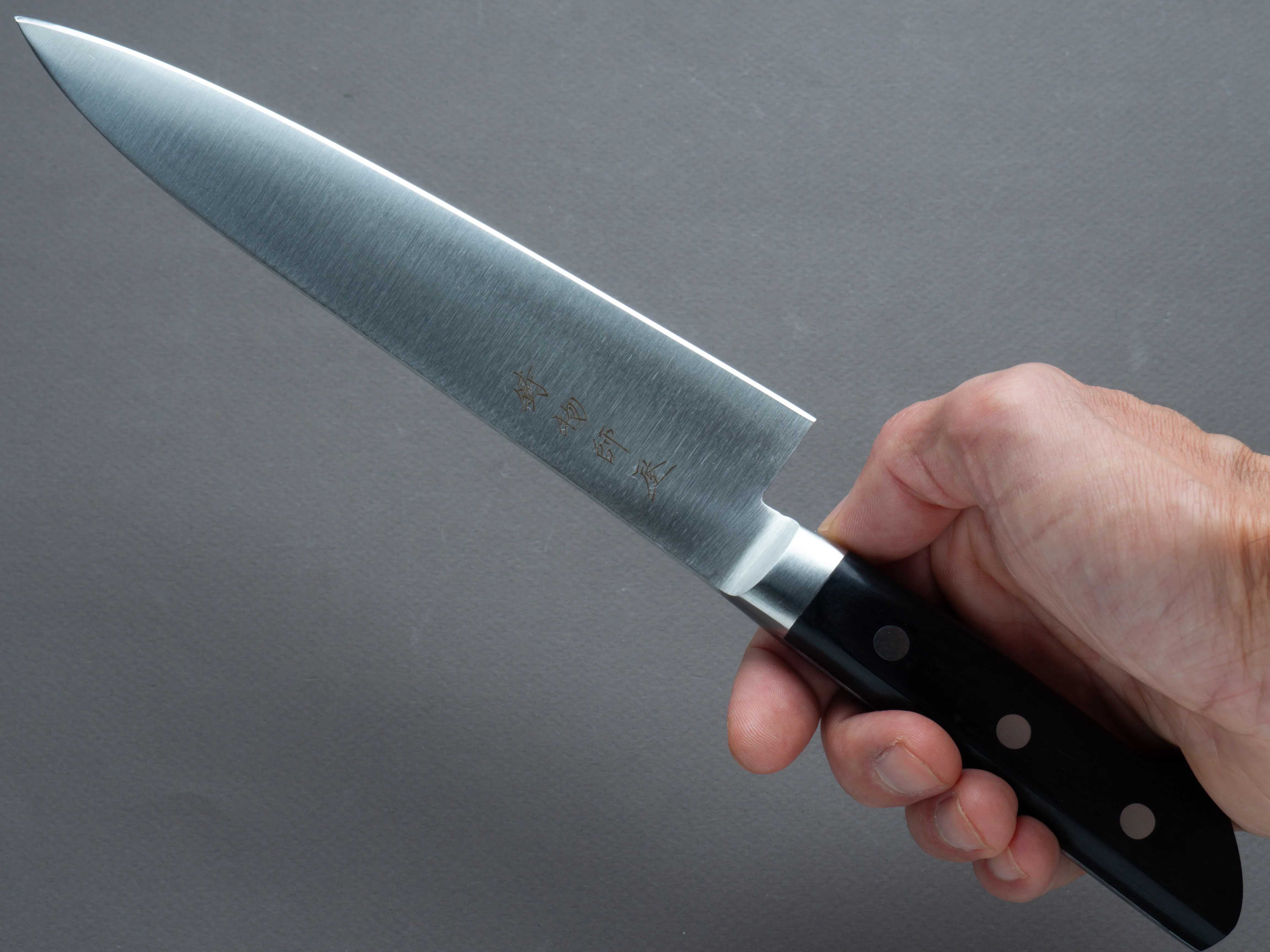 Hitohira - Imojiya KF - Stainless - Gyuto - 180mm - Western Handle - Image 7