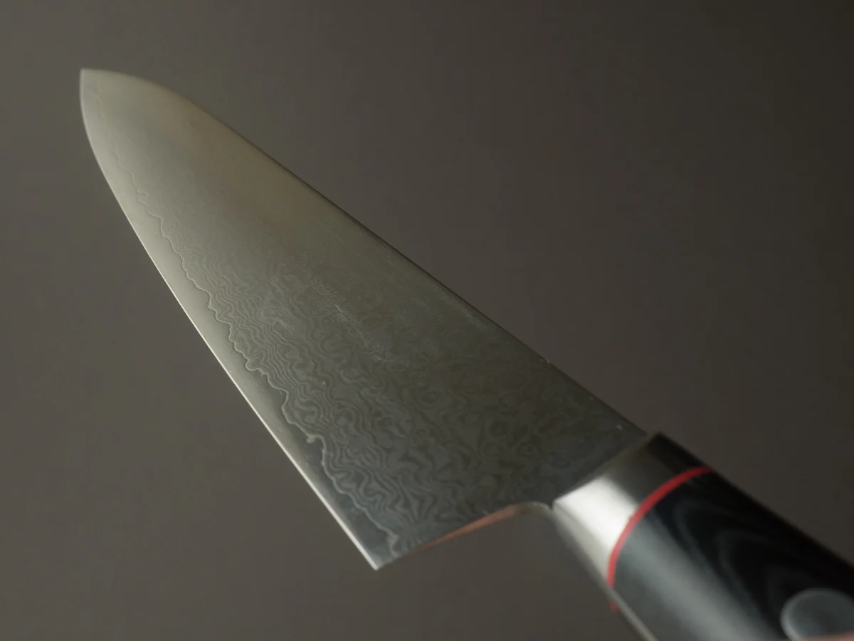 Hitohira - Imojiya KT - VG10 - Damascus - 150mm Petty - Western Handle - Image 13