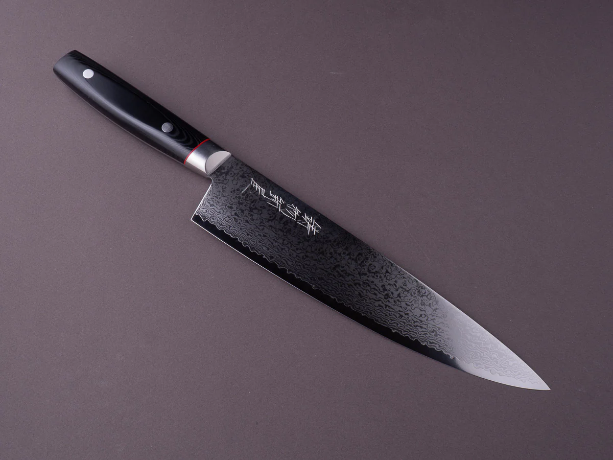 Hitohira - Imojiya KT - VG10 - Damascus - 230mm Gyuto - Western Handle