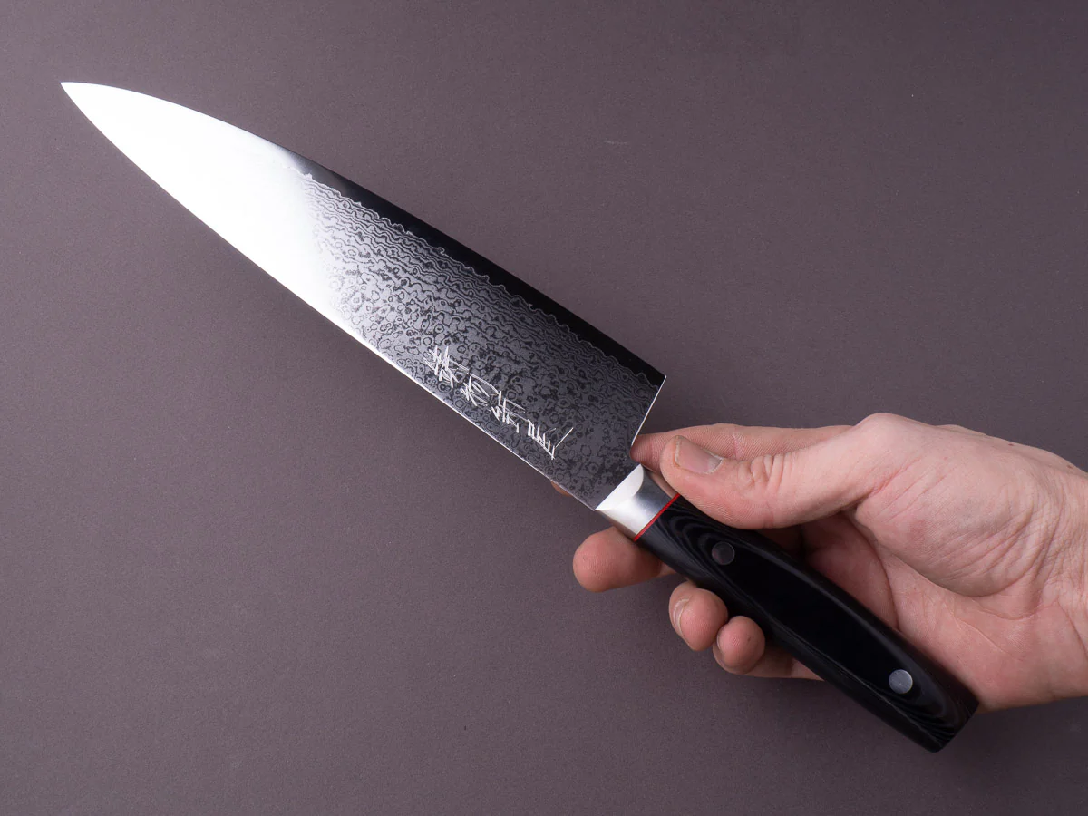Hitohira - Imojiya KT - VG10 - Damascus - 230mm Gyuto - Western Handle - Image 2