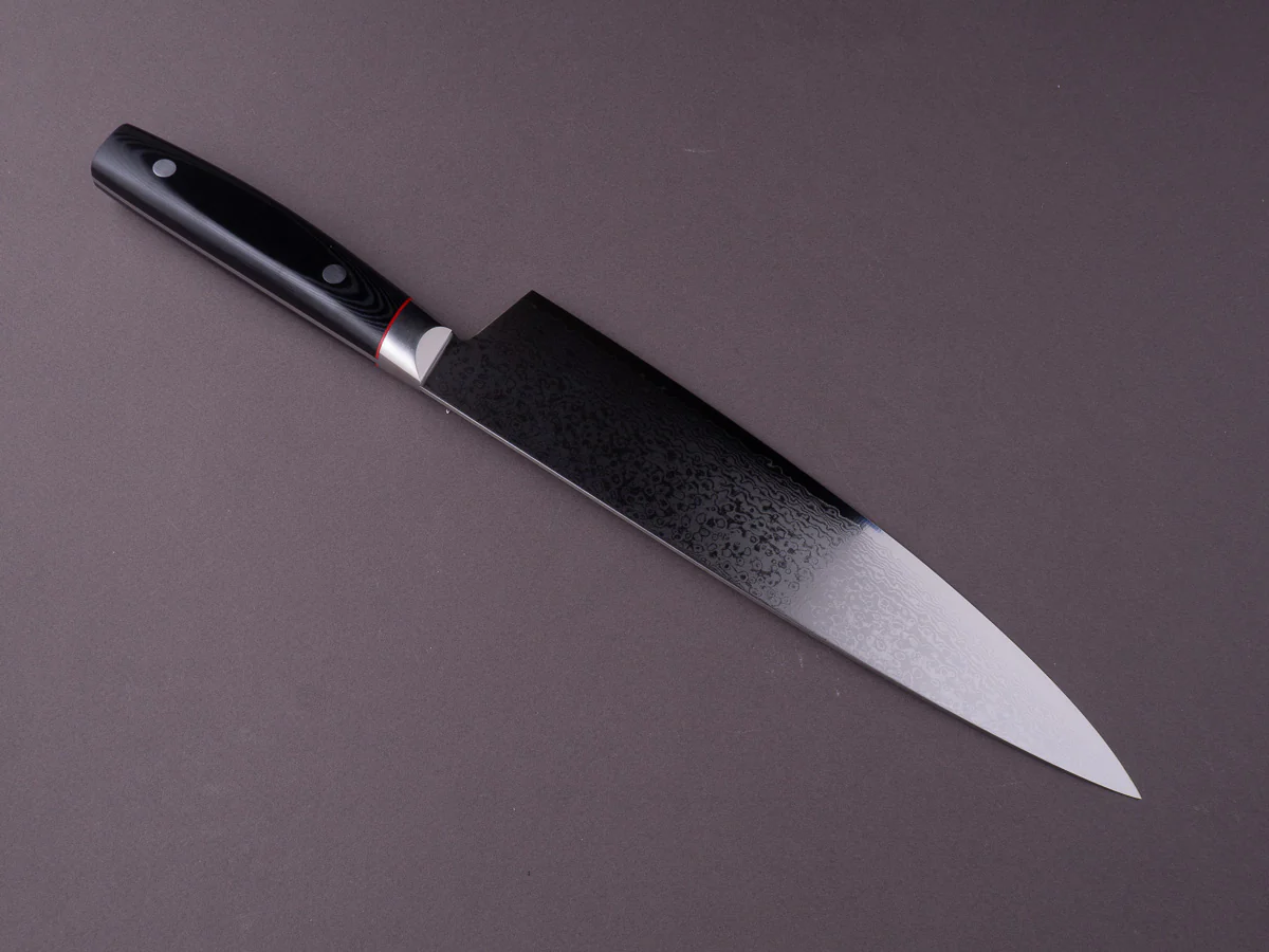 Hitohira - Imojiya KT - VG10 - Damascus - 230mm Gyuto - Western Handle - Image 3