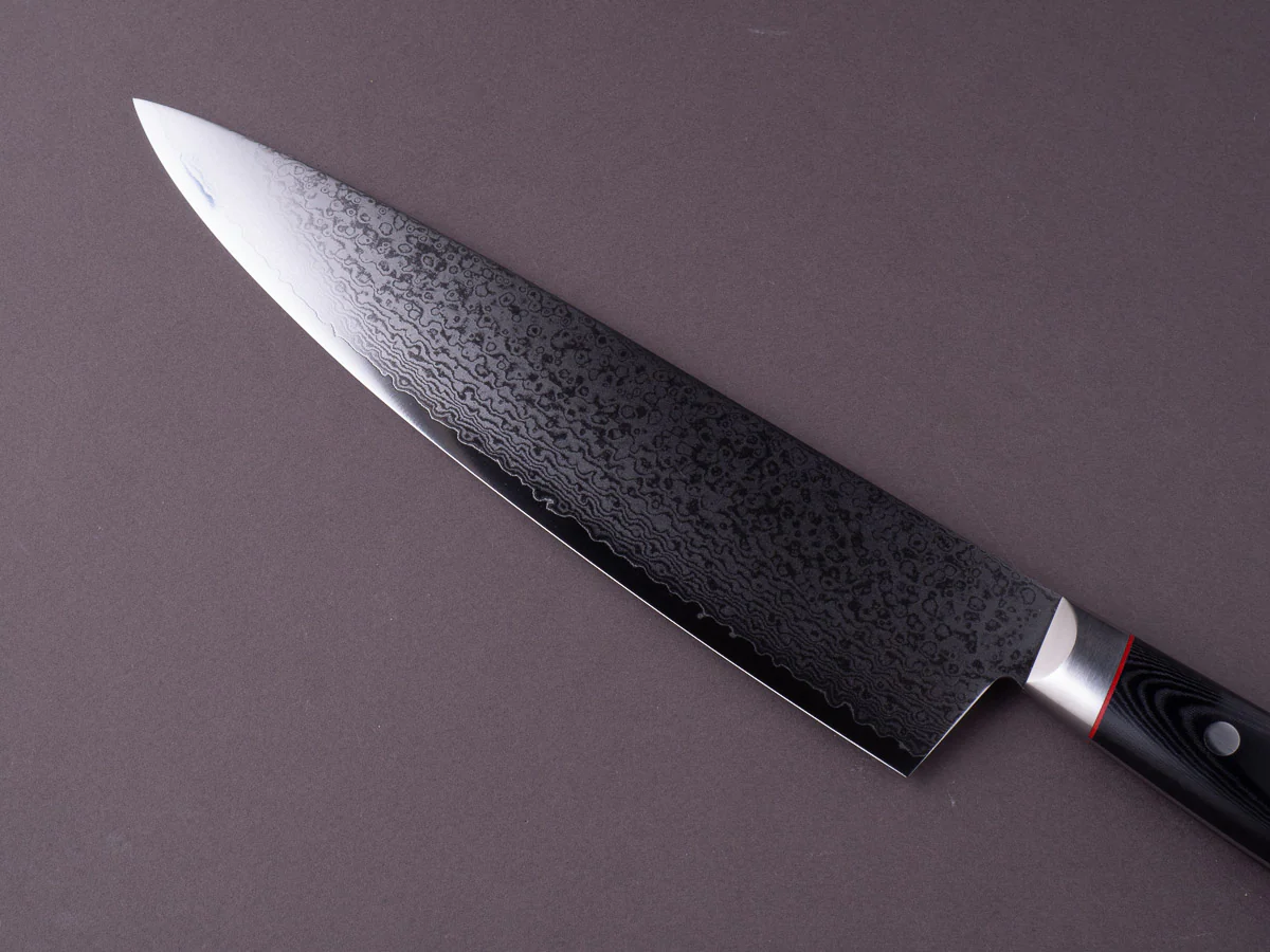 Hitohira - Imojiya KT - VG10 - Damascus - 230mm Gyuto - Western Handle - Image 5