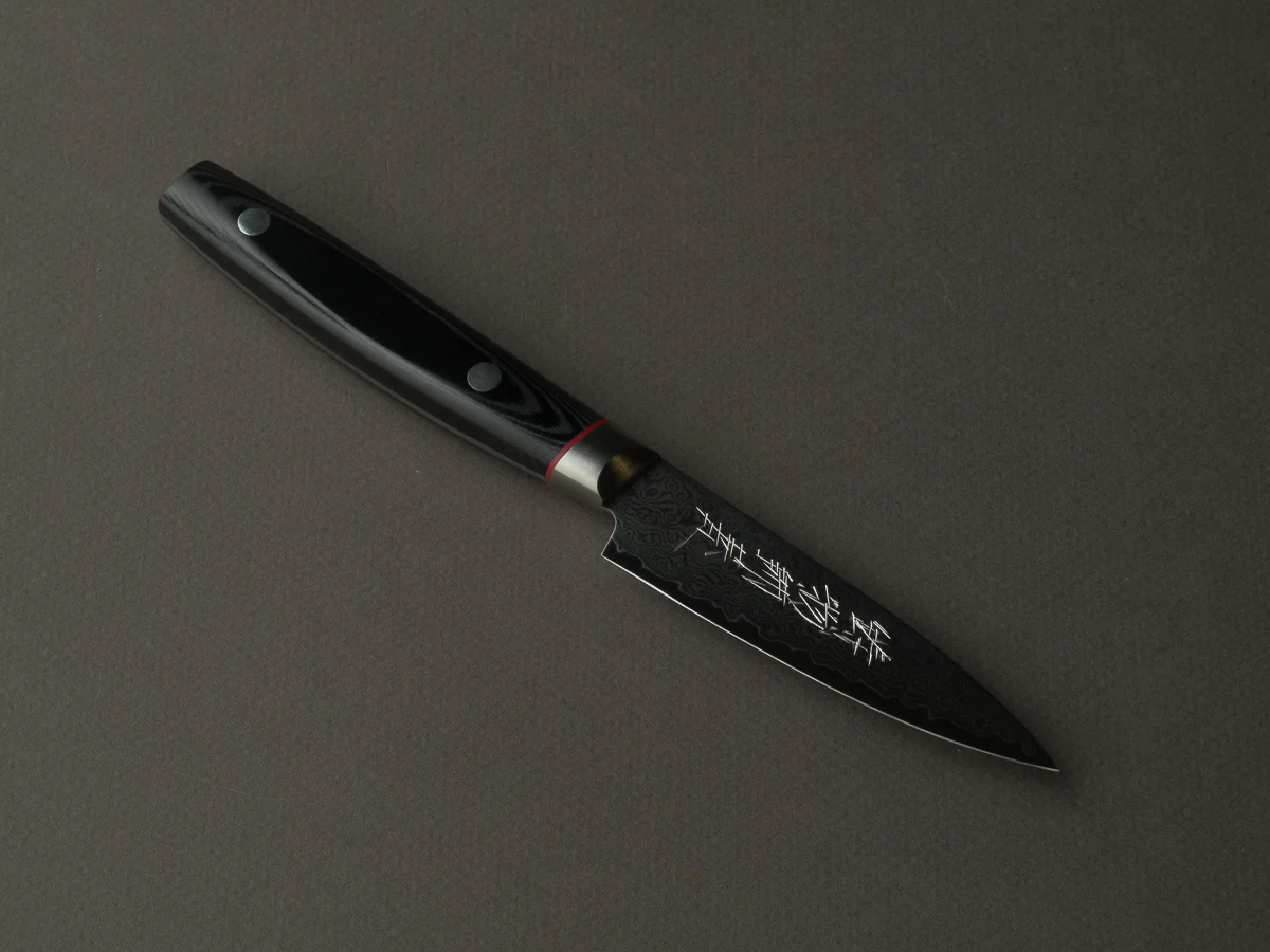 Hitohira - Imojiya KT - VG10 - Damascus - 90mm Paring - Western Handle