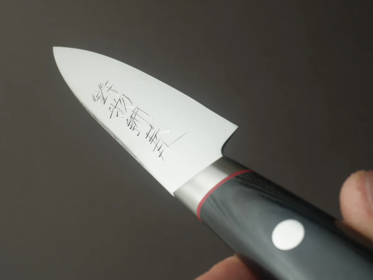 Hitohira - Imojiya KT - VG10 - Damascus - 90mm Paring - Western Handle - Image 10
