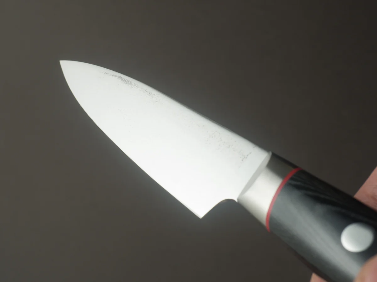 Hitohira - Imojiya KT - VG10 - Damascus - 90mm Paring - Western Handle - Image 11