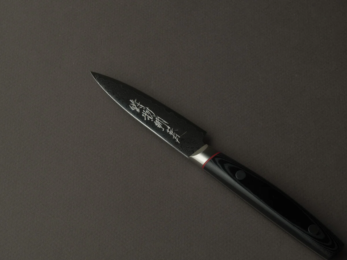 Hitohira - Imojiya KT - VG10 - Damascus - 90mm Paring - Western Handle - Image 2