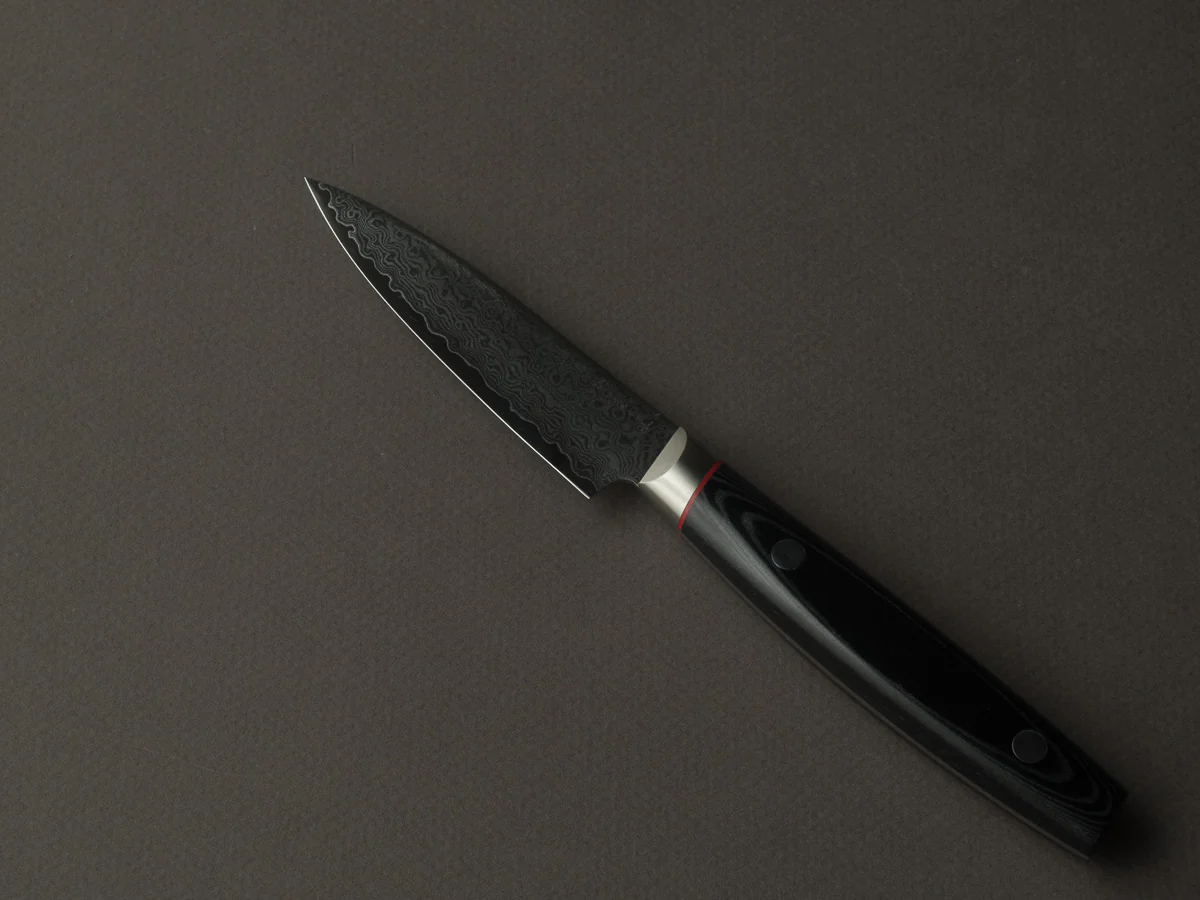 Hitohira - Imojiya KT - VG10 - Damascus - 90mm Paring - Western Handle - Image 3