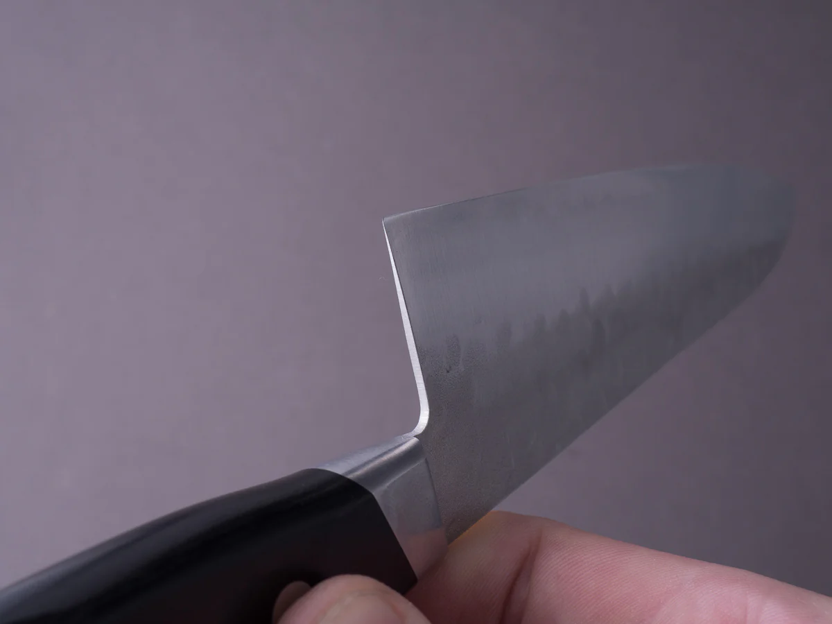 Hitohira - Imojiya Kuma - Blue #2 Nashiji Tsuchime - 200mm Gyuto - Western Handle - Image 8