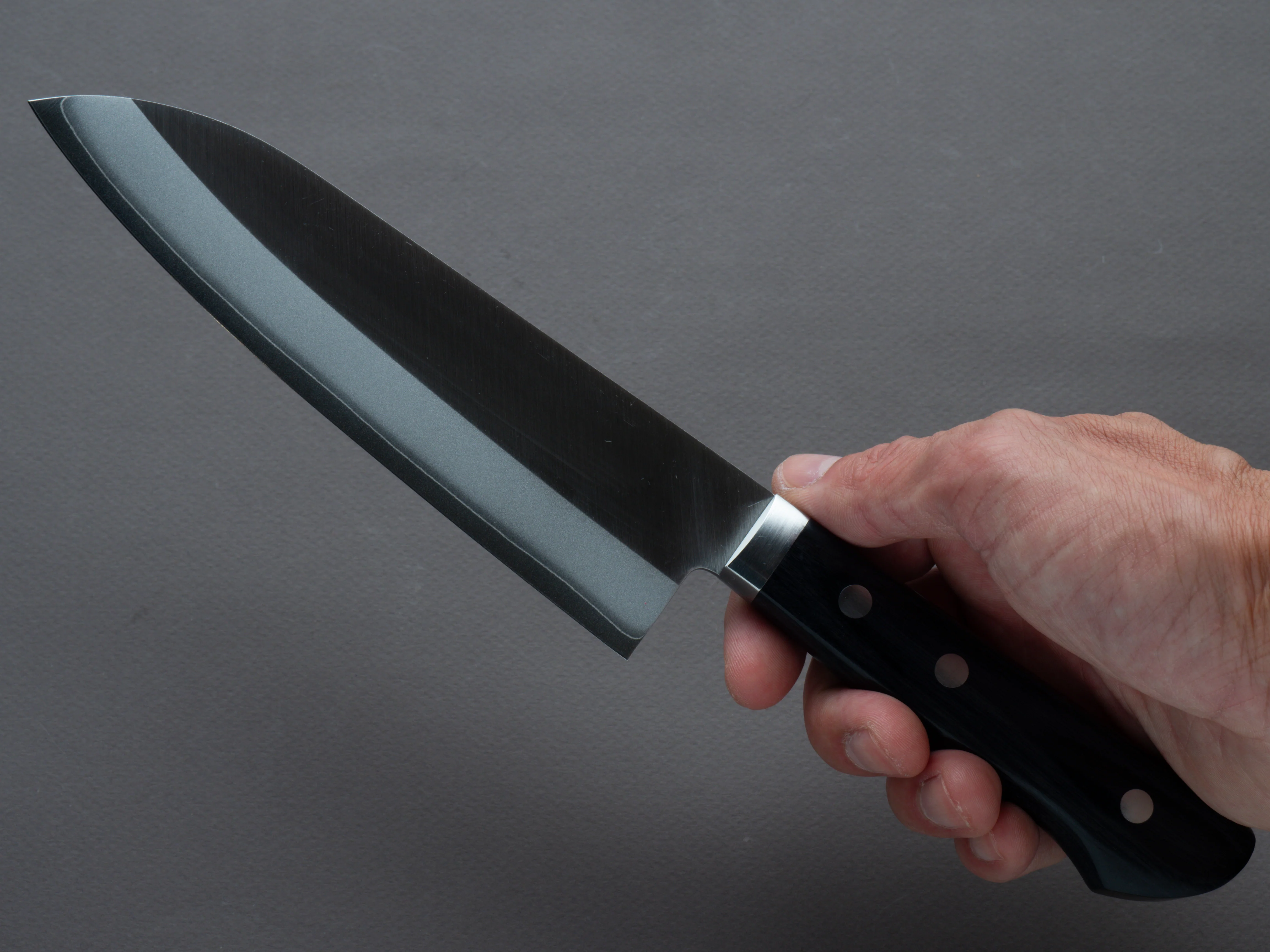 Hitohira - Imojiya MZ - Chromax - Santoku - 165mm - Pakka Western - Image 6