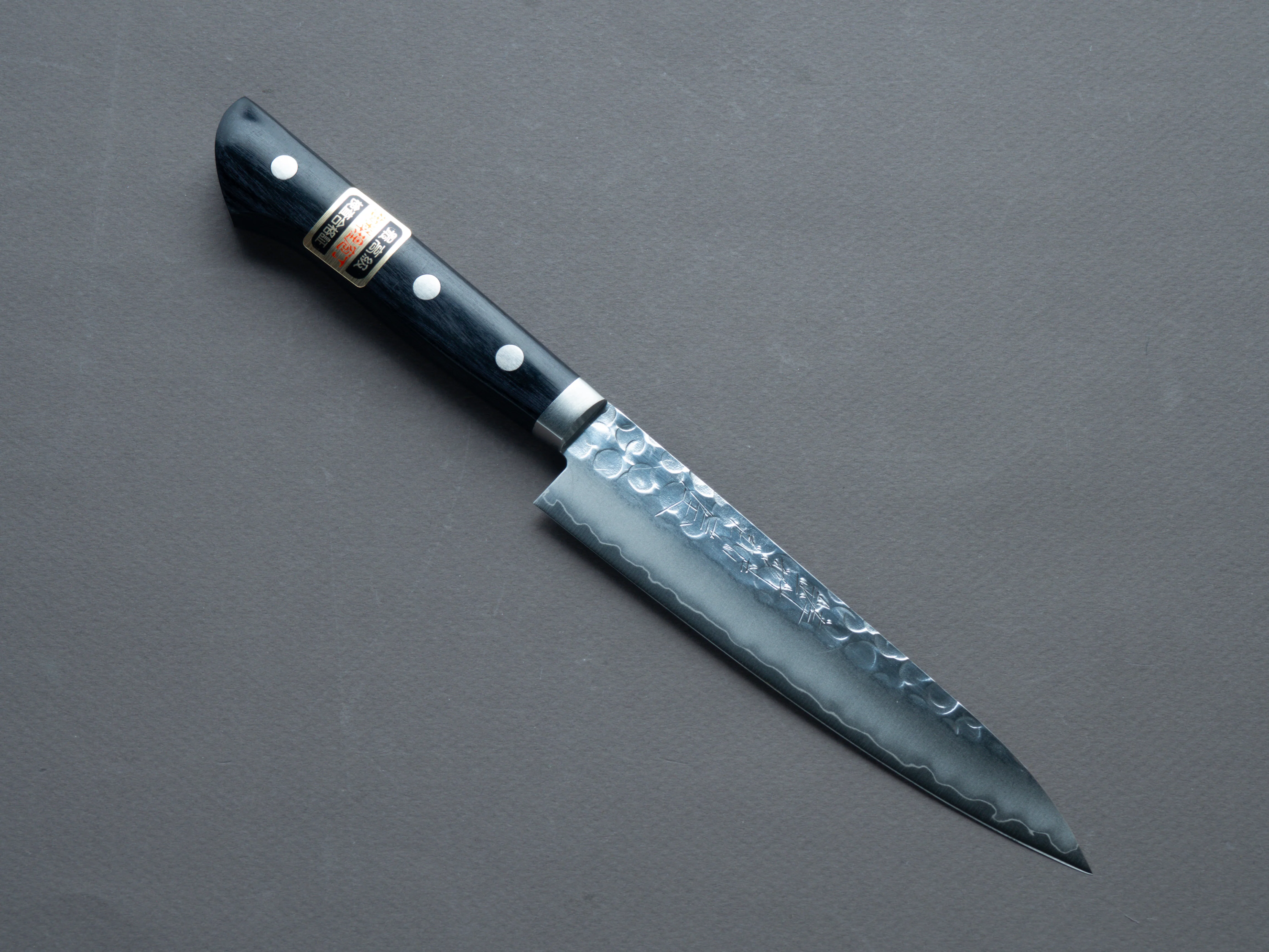 Hitohira - Imojiya MZ - VG-1 - Tsuchime Migaki - Petty - 135mm - Pakka Handle