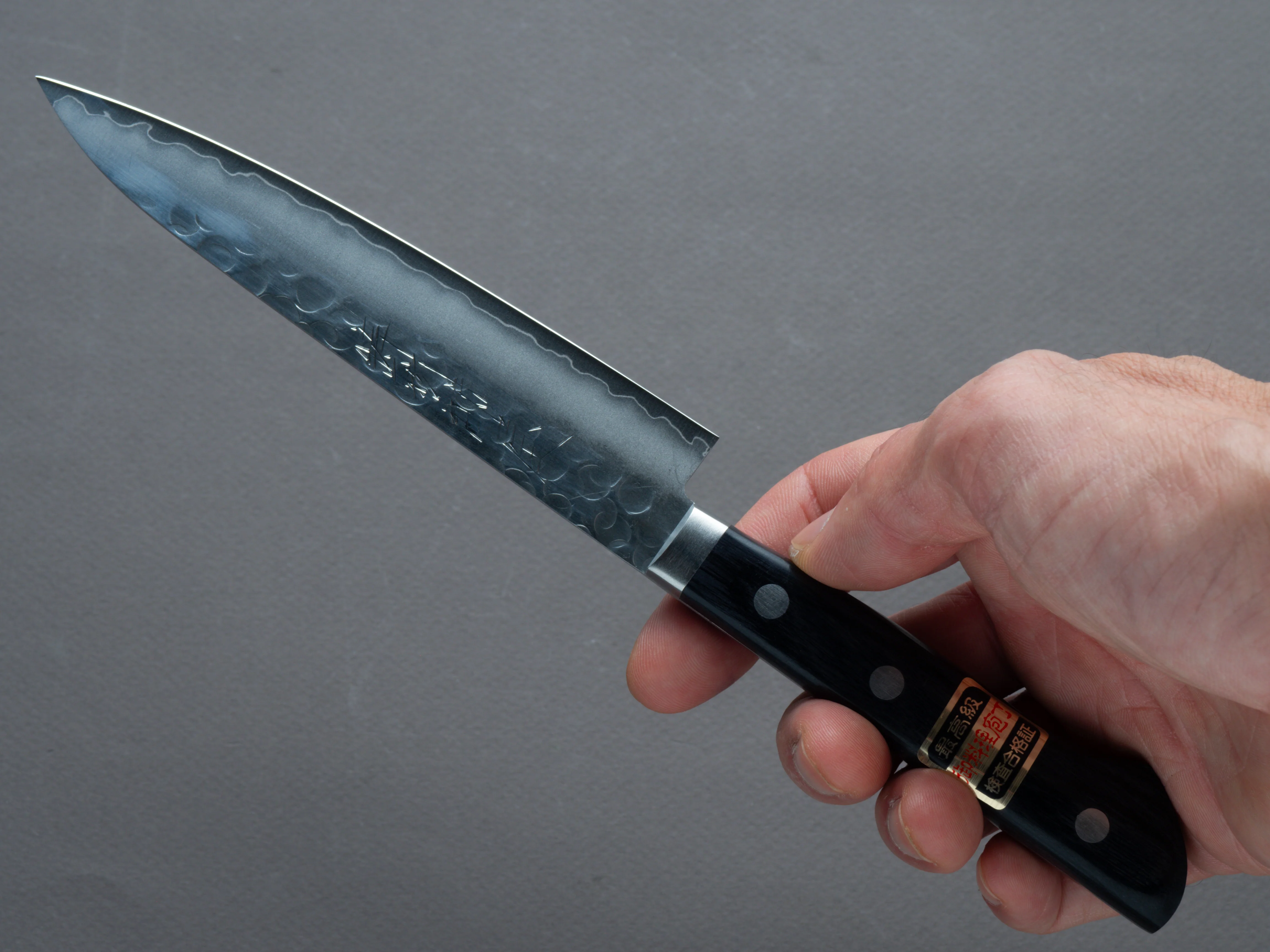 Hitohira - Imojiya MZ - VG-1 - Tsuchime Migaki - Petty - 135mm - Pakka Handle - Image 7