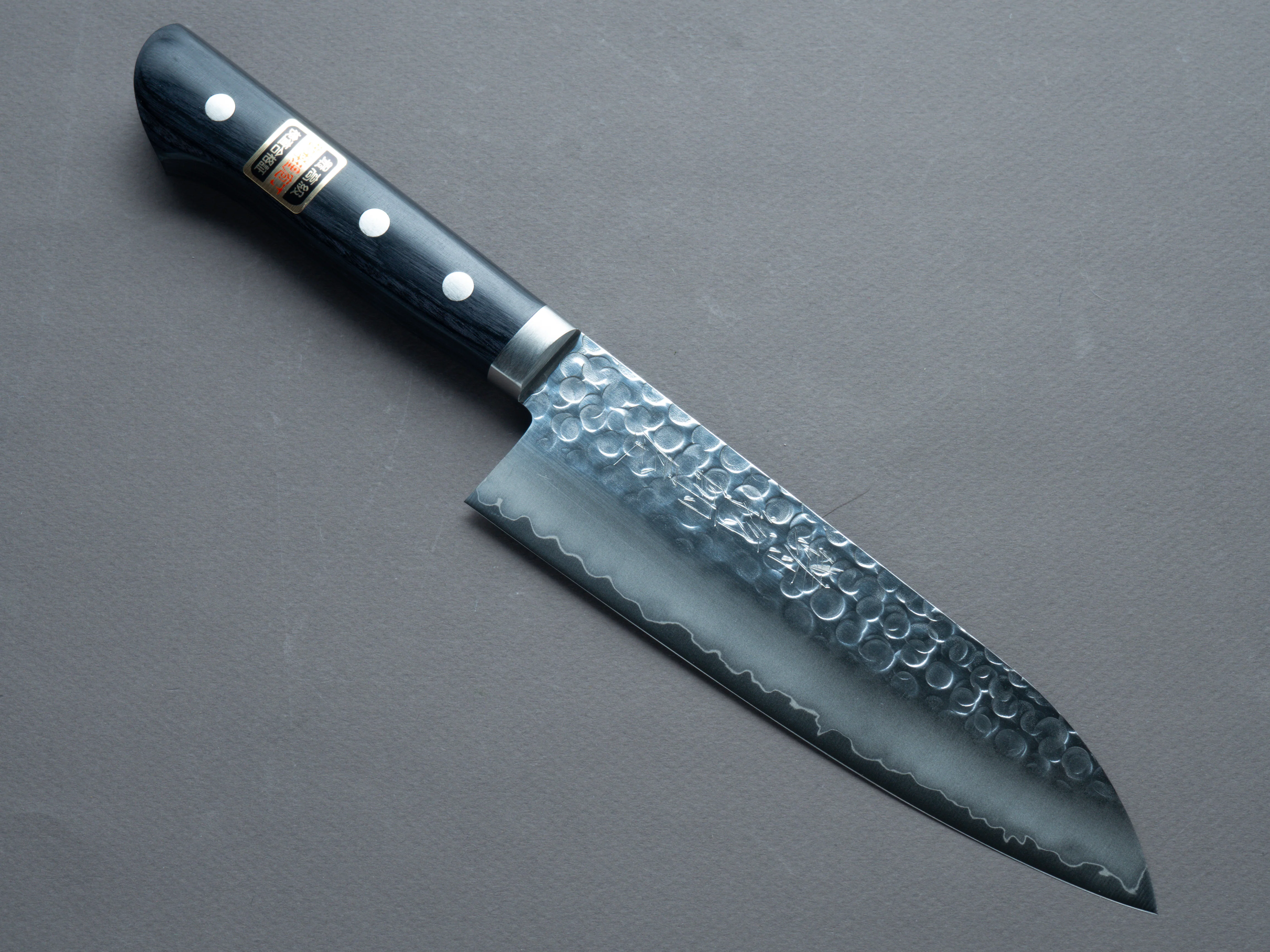 Hitohira - Imojiya MZ - VG-1 - Tsuchime Migaki - Santoku - 165mm - Western Handle