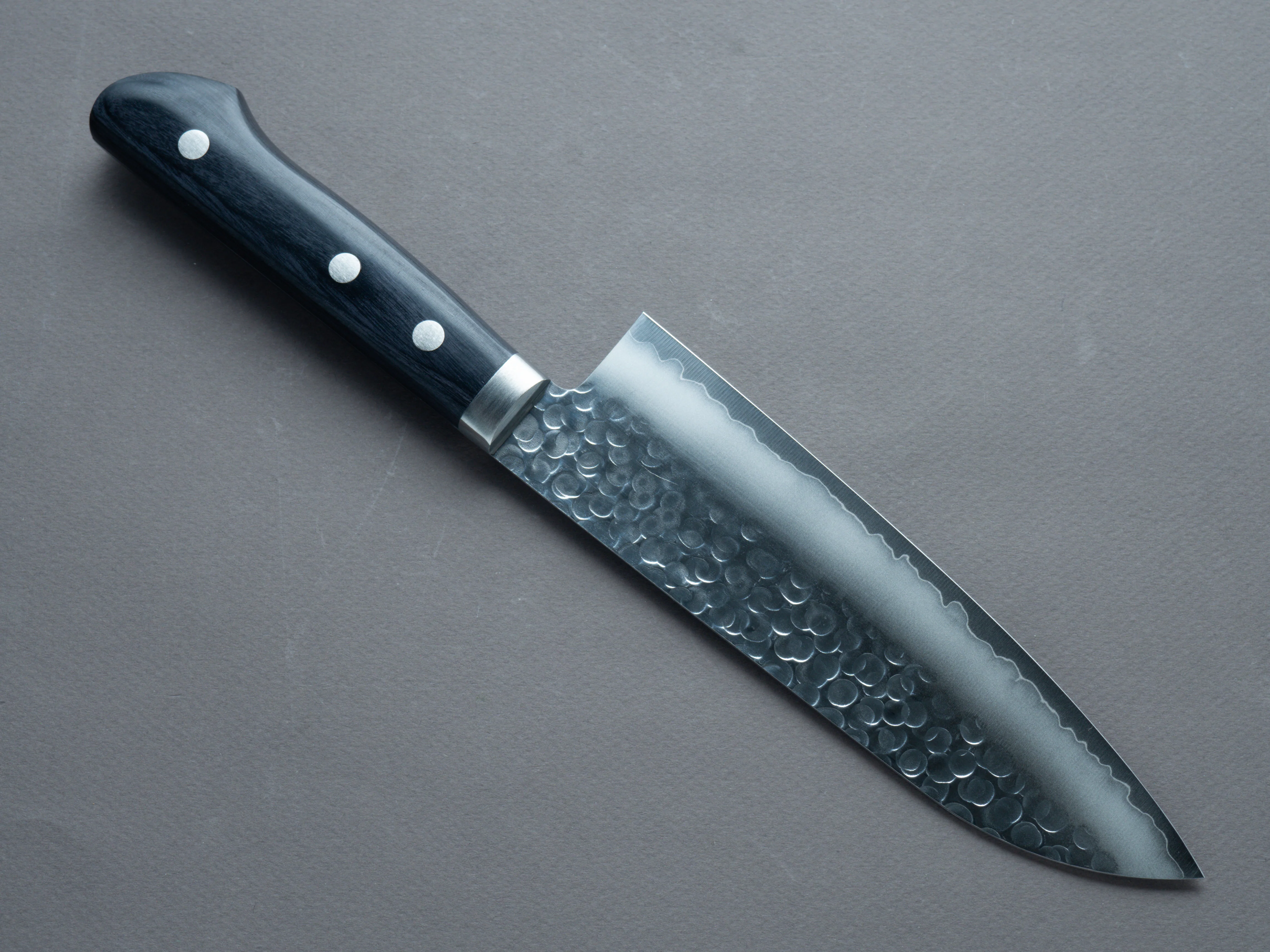 Hitohira - Imojiya MZ - VG-1 - Tsuchime Migaki - Santoku - 165mm - Western Handle - Image 2