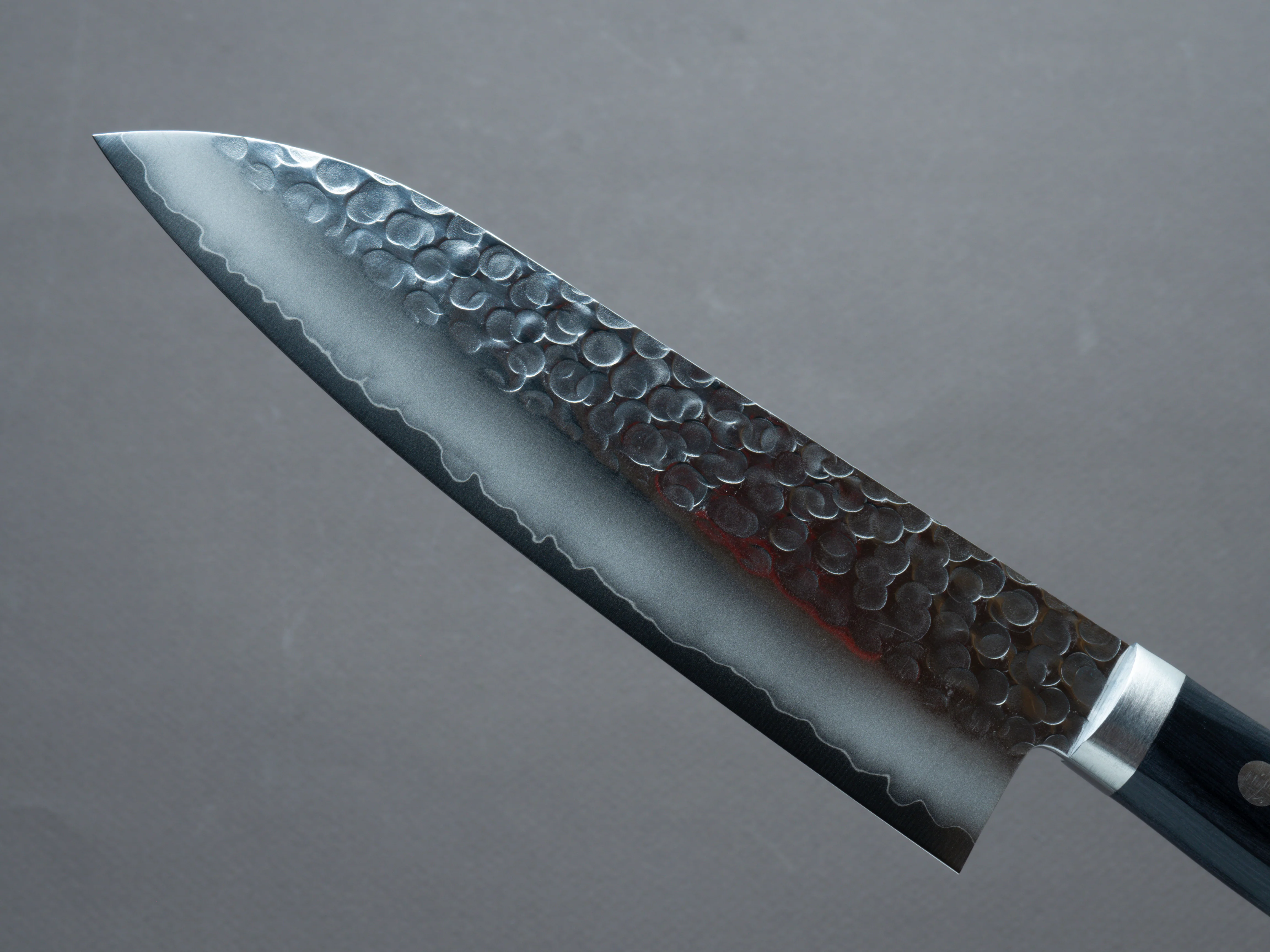 Hitohira - Imojiya MZ - VG-1 - Tsuchime Migaki - Santoku - 165mm - Western Handle - Image 3