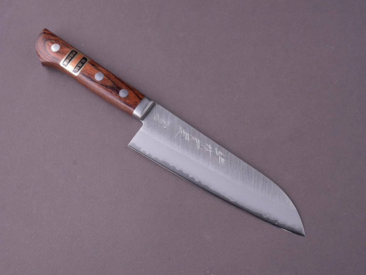 Hitohira - Imojiya MZ - VG-1 - Santoku - 145mm - Western Handle (3 Pin)