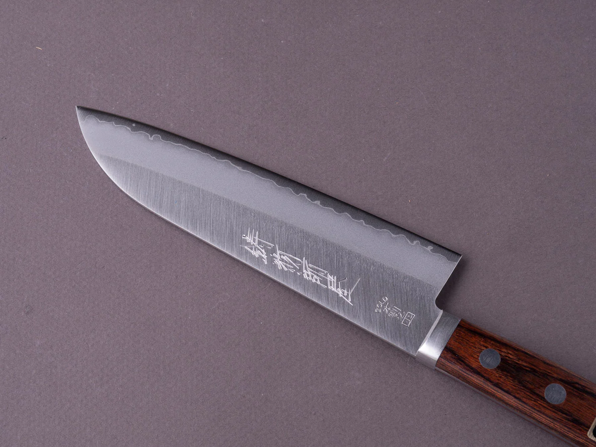 Hitohira - Imojiya MZ - VG-1 - Santoku - 145mm - Western Handle (3 Pin) - Image 4