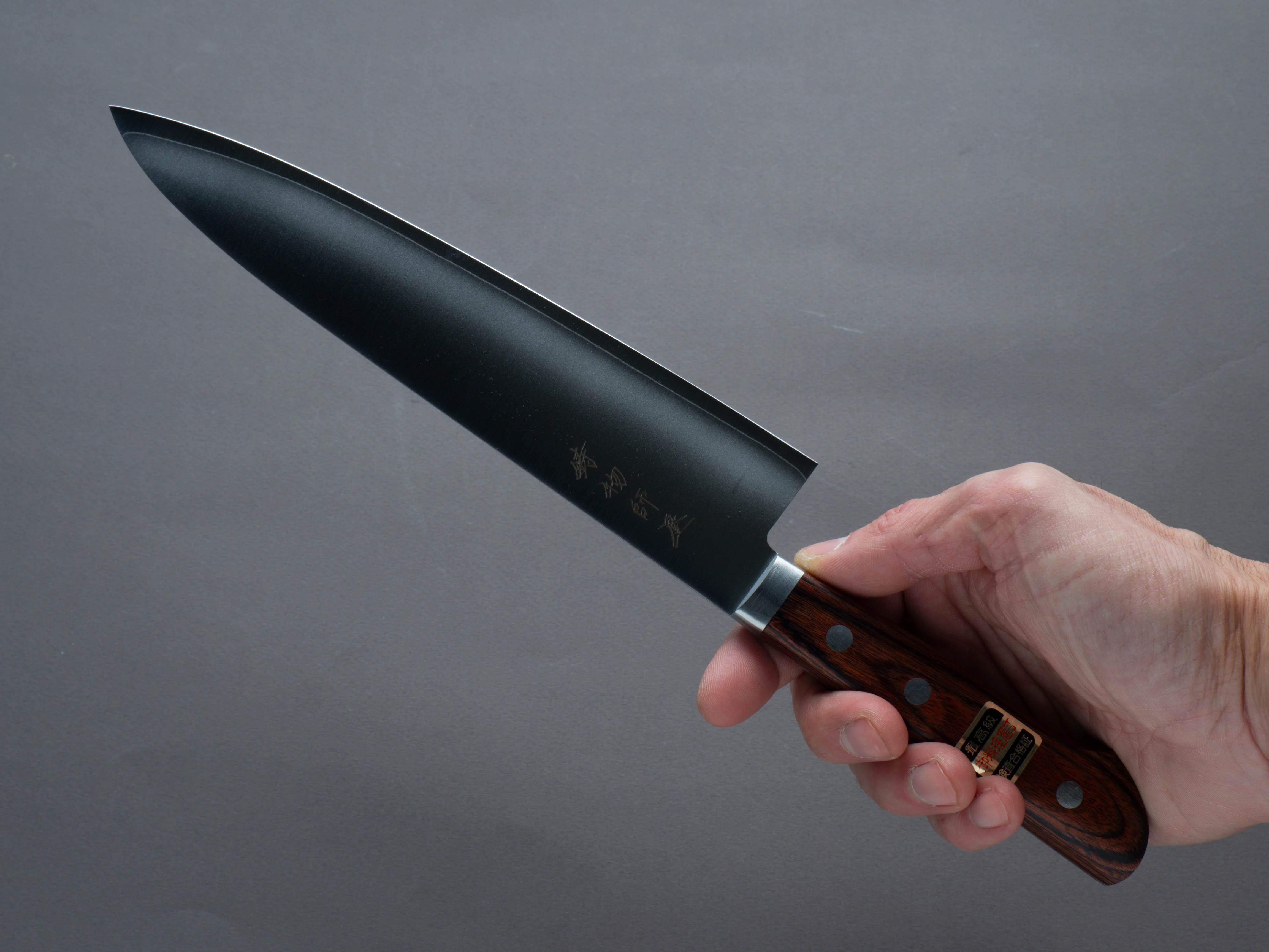 Hitohira - Imojiya MZ - VG-1 - Gyuto - 210mm - Western Handle - Image 7
