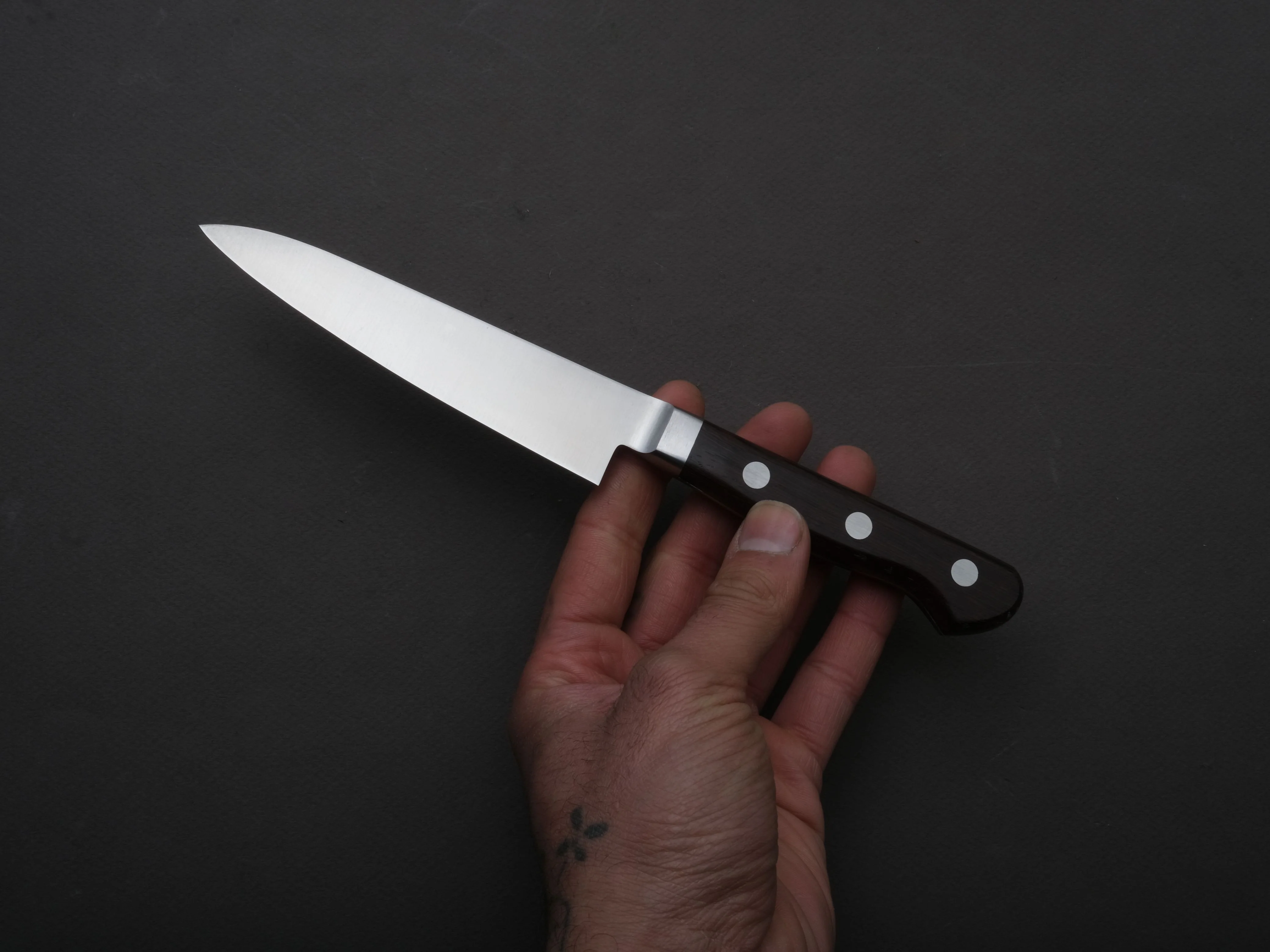 Hitohira- Imojiya - OKD - VG1 - Petty - 120mm - Western Handle - Image 4