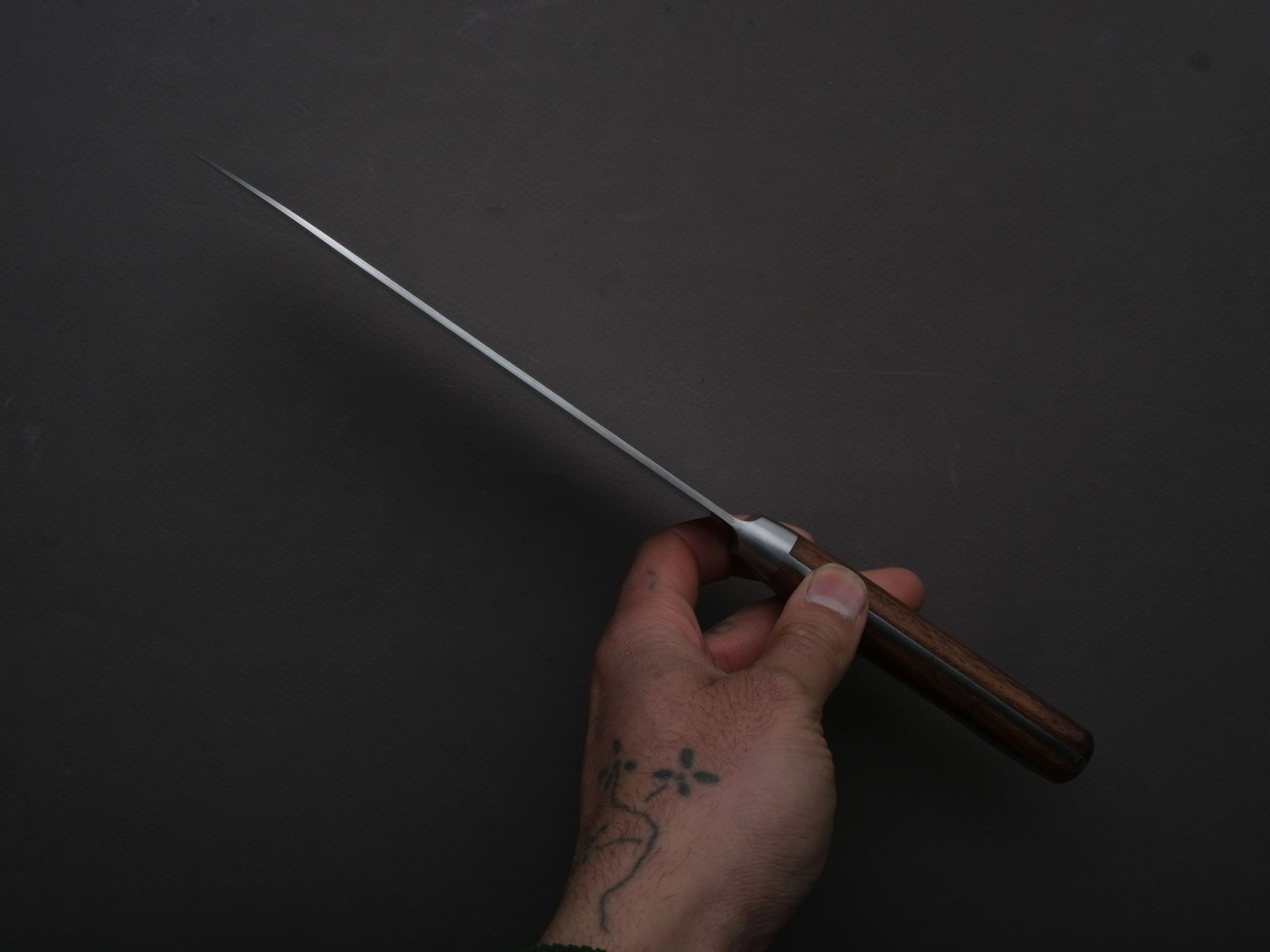 Hitohira- Imojiya - OKD - VG1 - Santoku - 170mm - Western Handle - Image 5