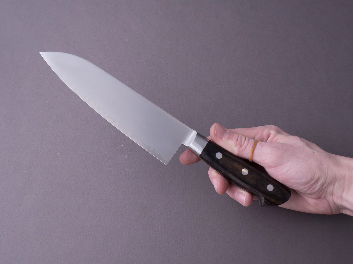 Hitohira - Imojiya - SG2 - 180mm - Santoku - Western Handle - Image 3