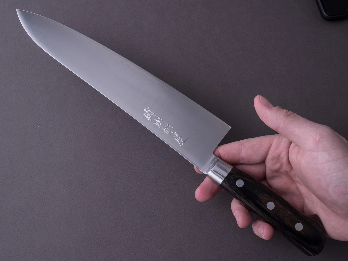 Hitohira - Imojiya - SG2 - 240mm Gyuto - Western Handle - Image 7