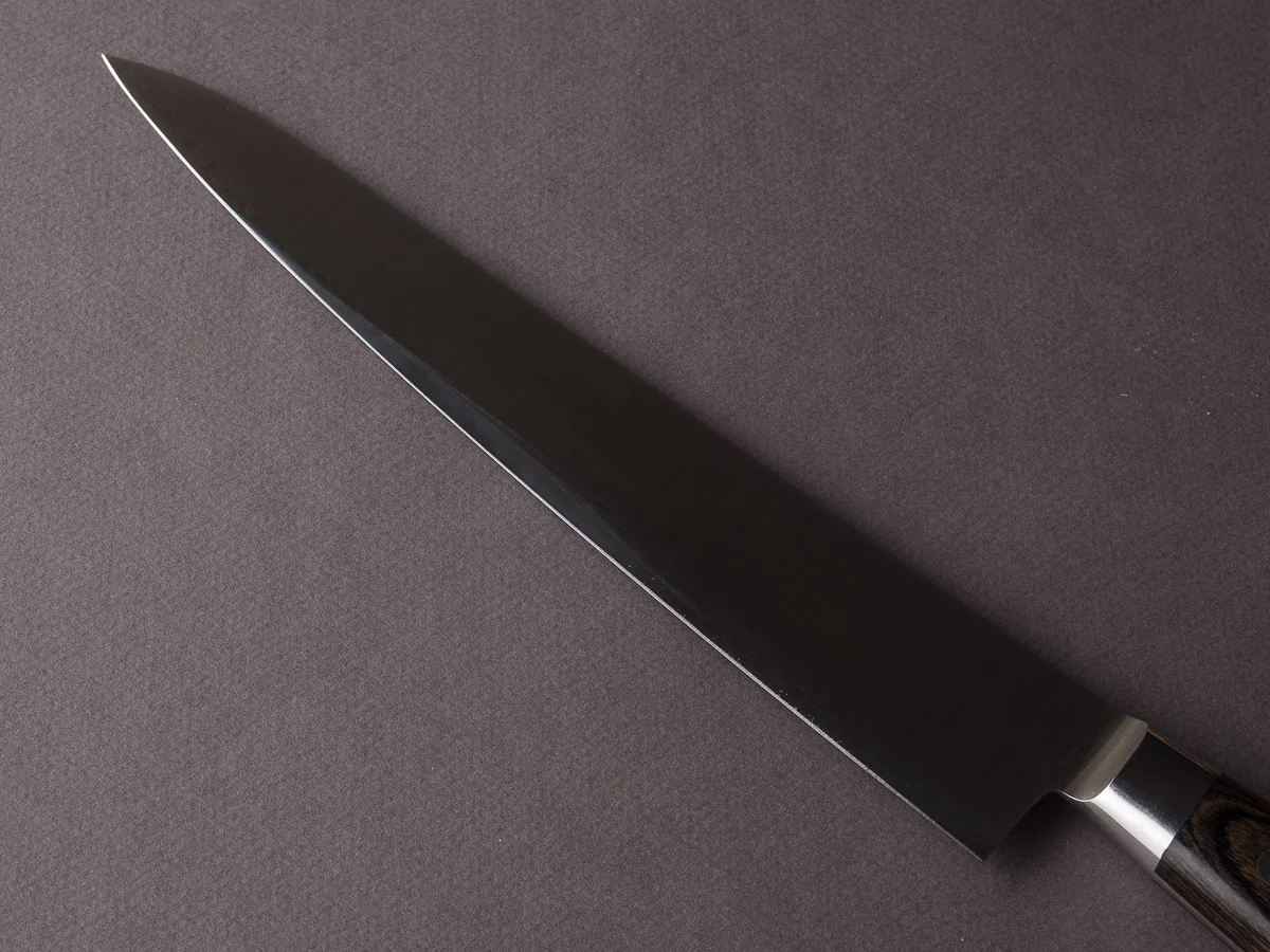 Hitohira - Imojiya - SG2 - 240mm Sujihiki - Pakka Handle - Image 3