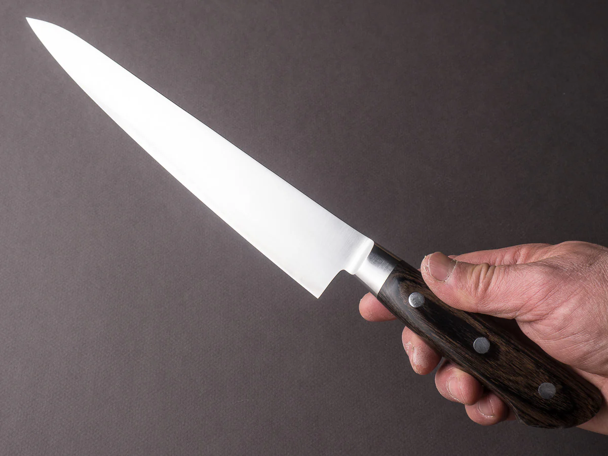 Hitohira - Imojiya - SG2 - 240mm Sujihiki - Pakka Handle - Image 5