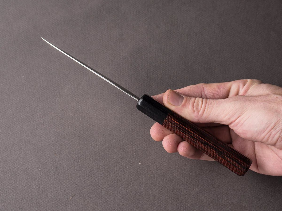 Hitohira - Imojiya TH - VG10 - Damascus - Paring - 105mm - Wa Handle - Image 9